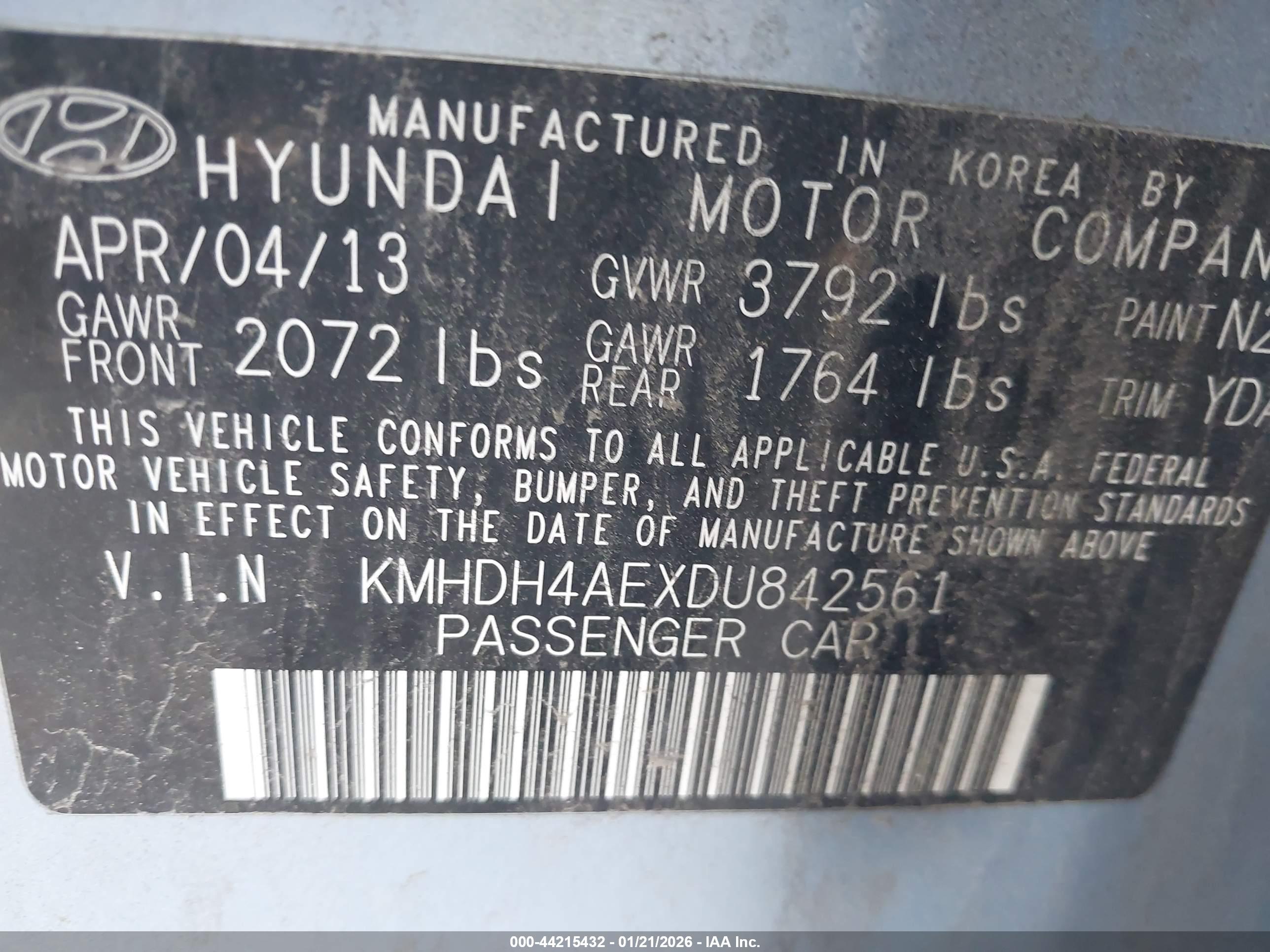 HYUNDAI ELANTRA image 9