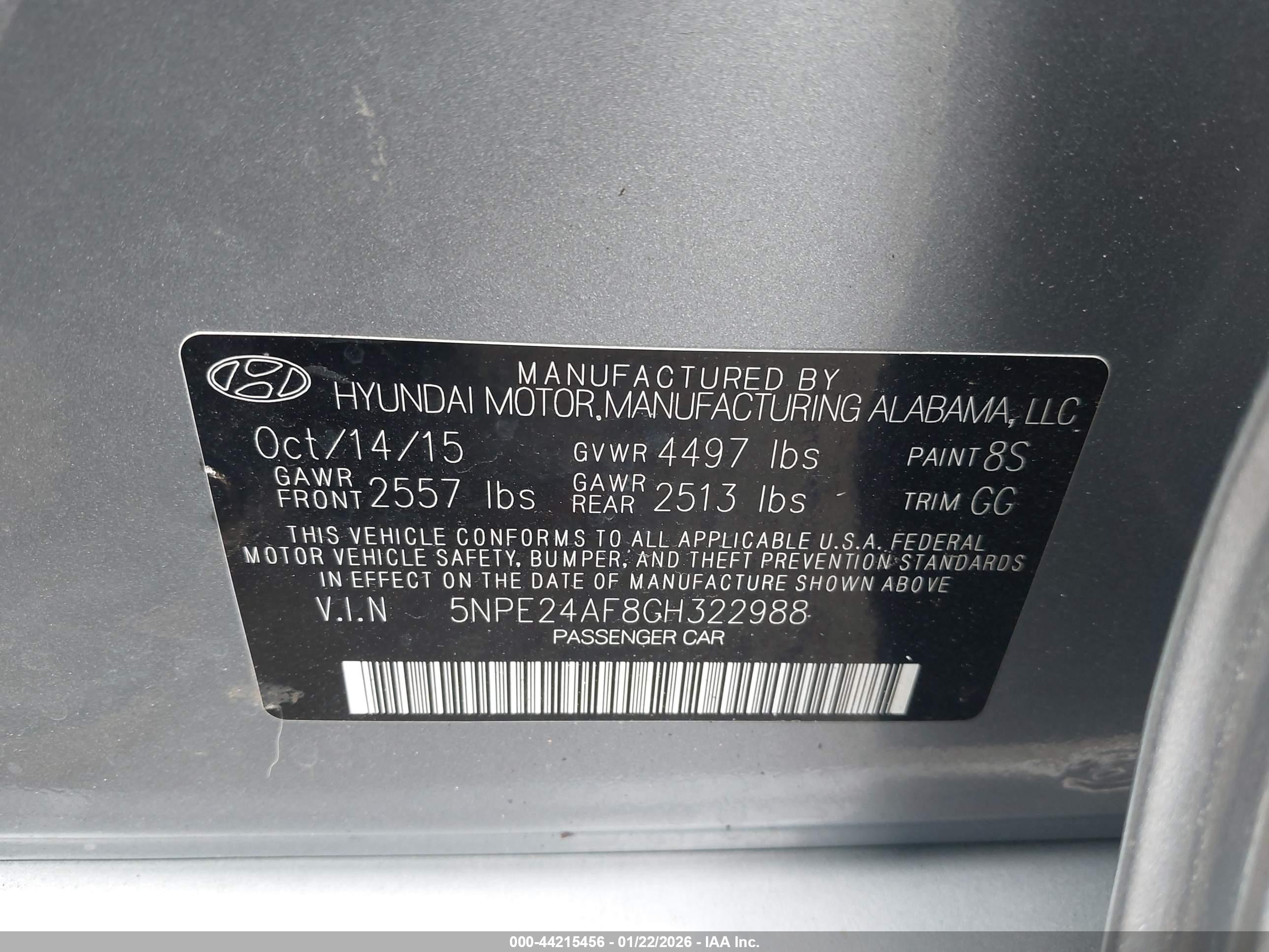HYUNDAI SONATA image 9