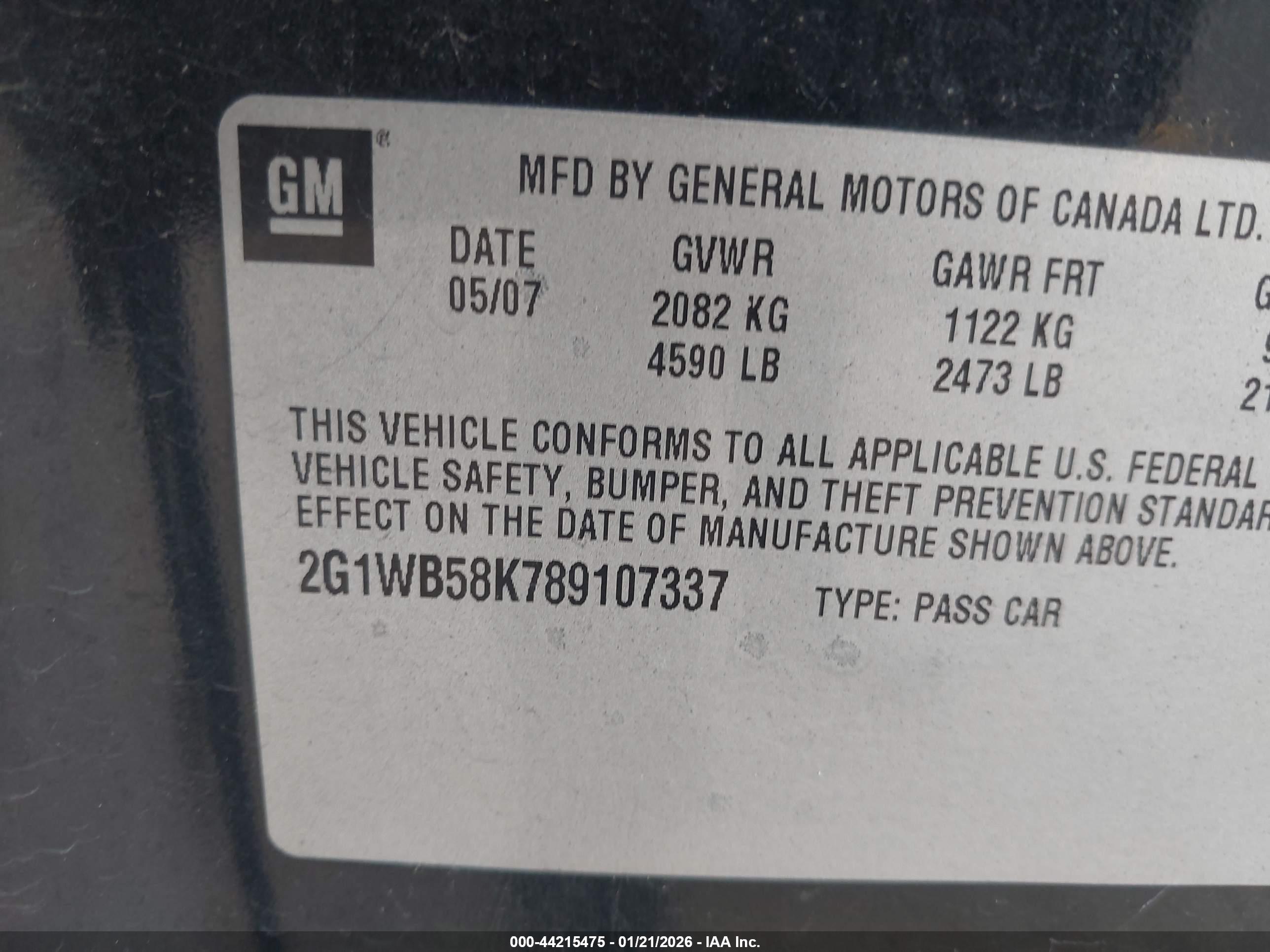 CHEVROLET IMPALA image 9