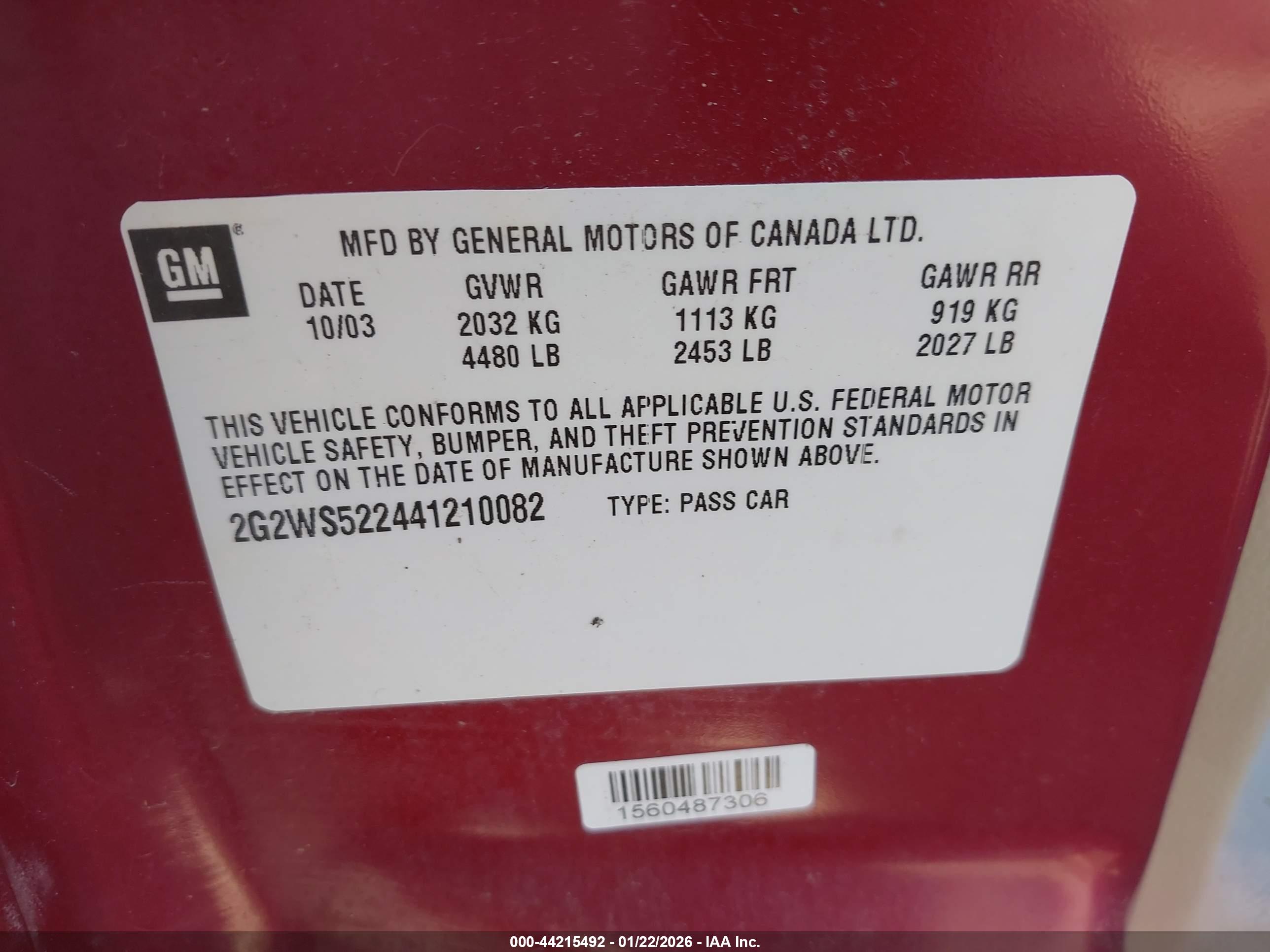 PONTIAC GRAND image 9