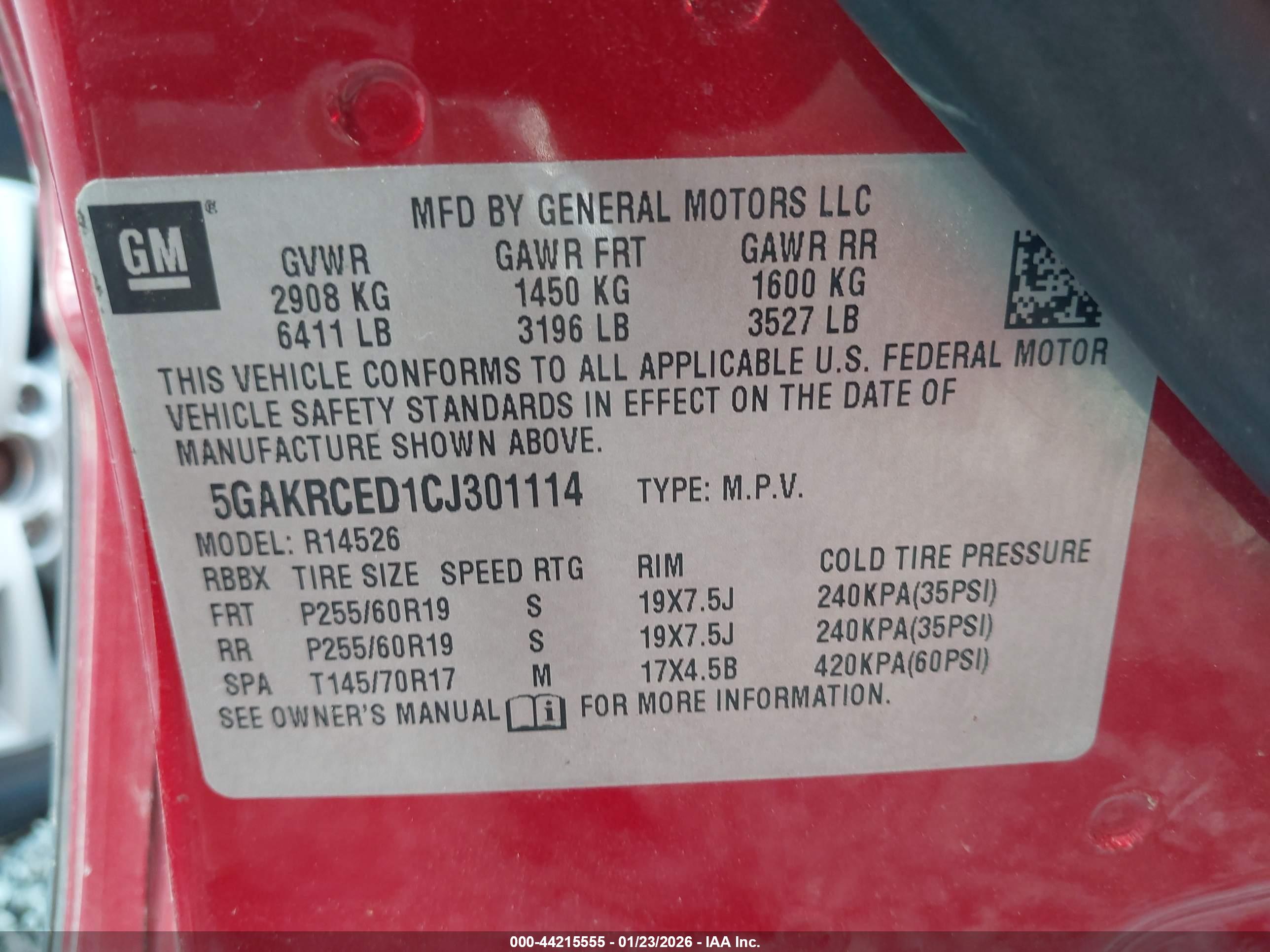 BUICK ENCLAVE image 9
