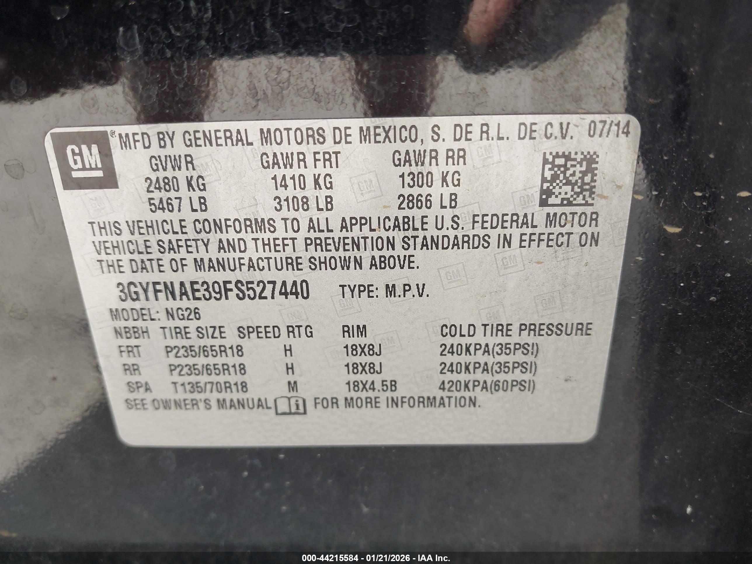 CADILLAC SRX image 9