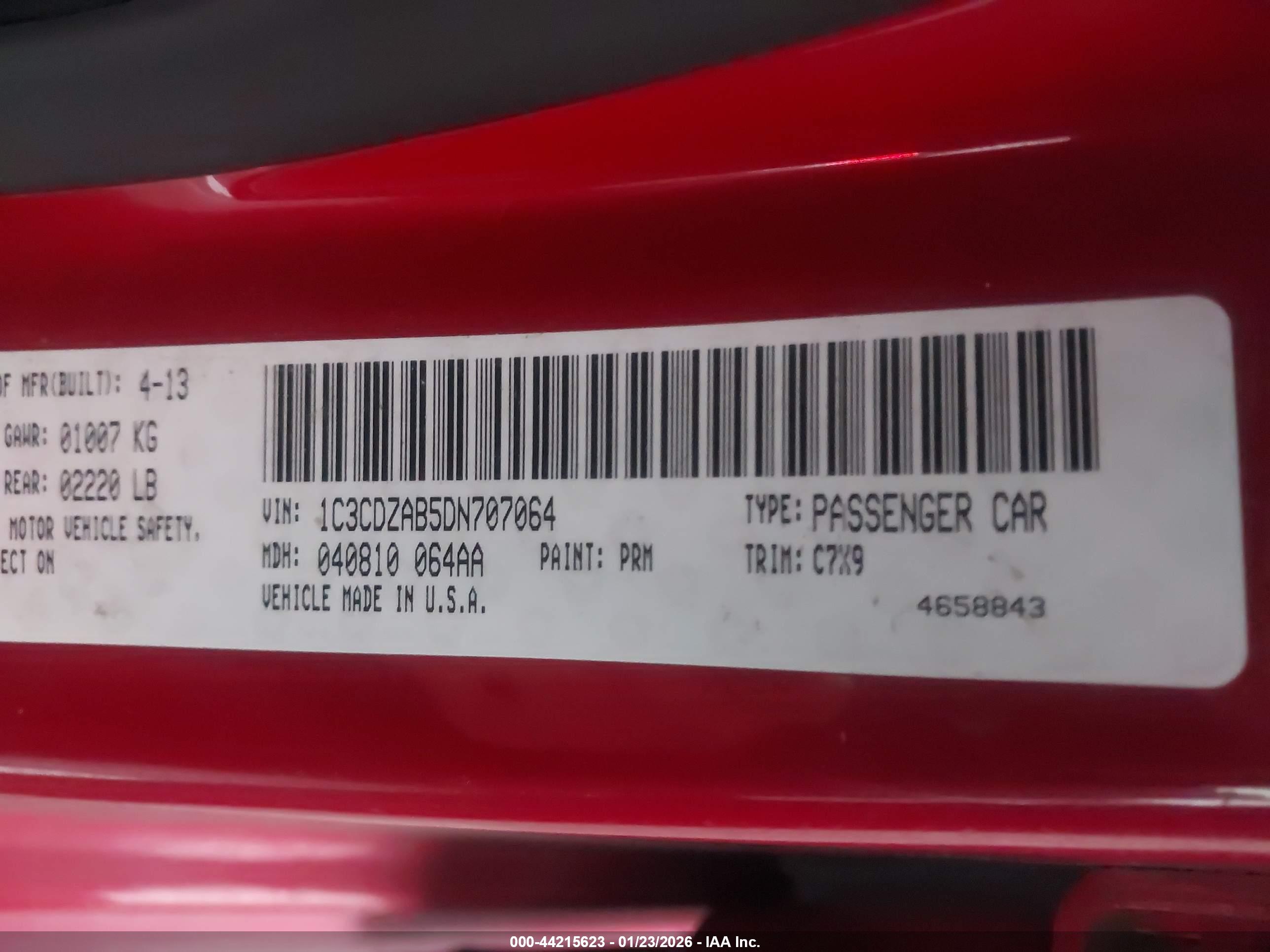 DODGE AVENGER image 9