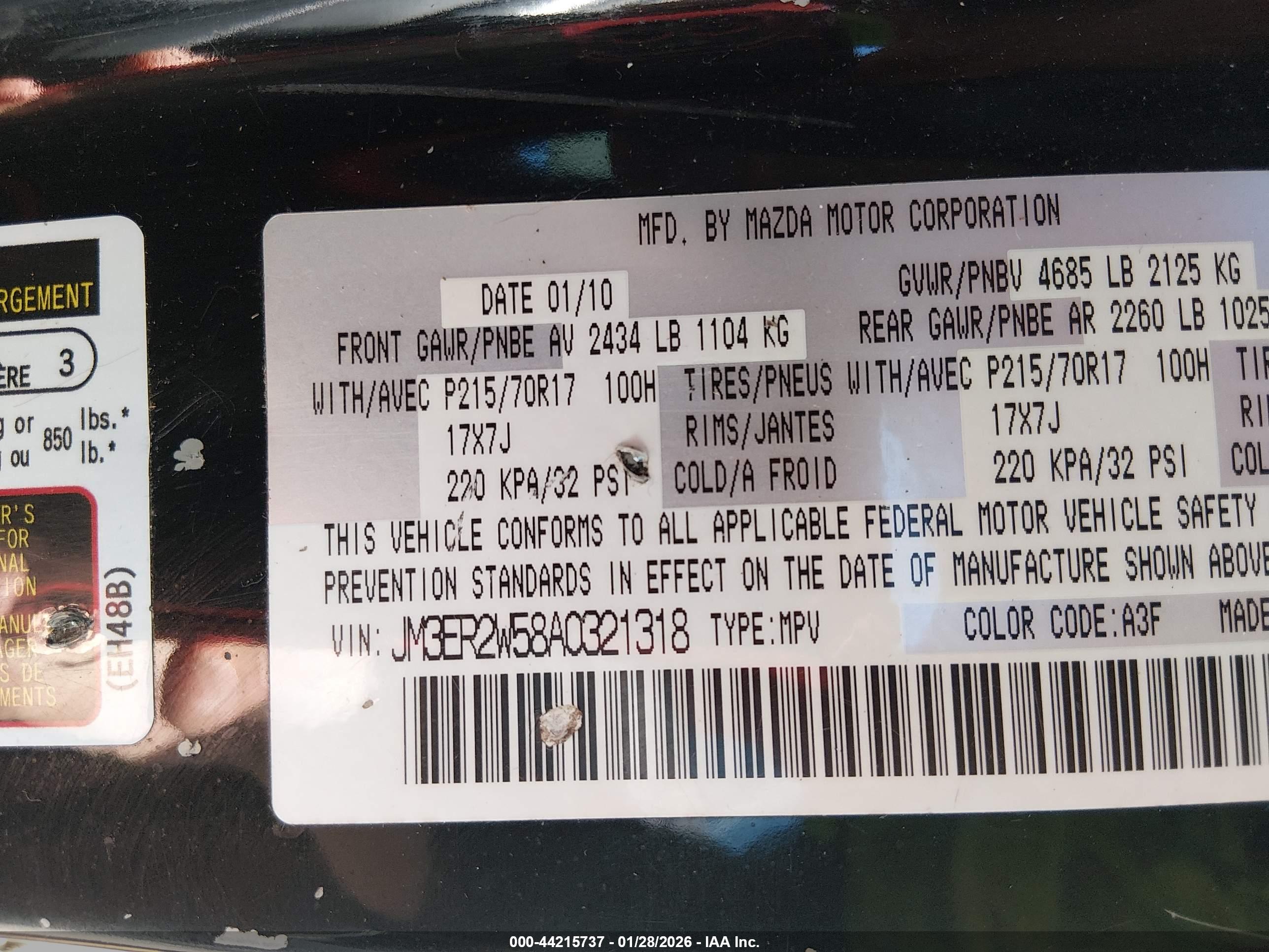 MAZDA CX-7 image 9