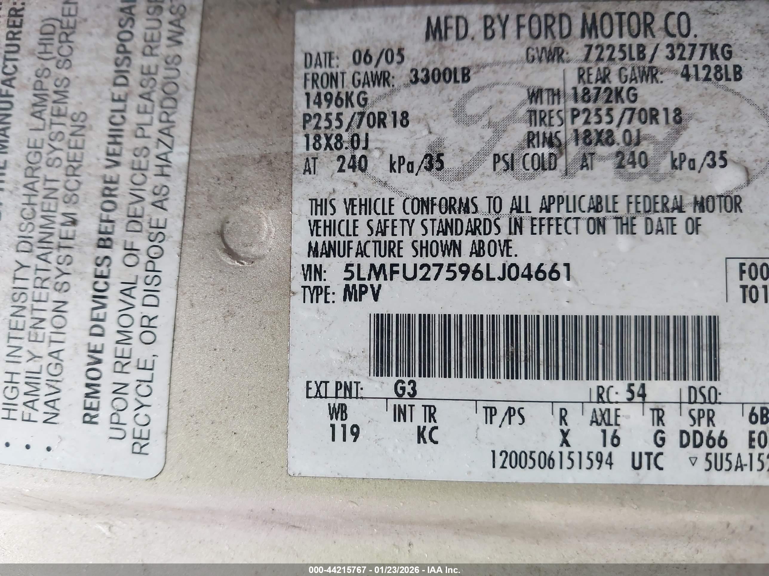 LINCOLN NAVIGATOR image 9