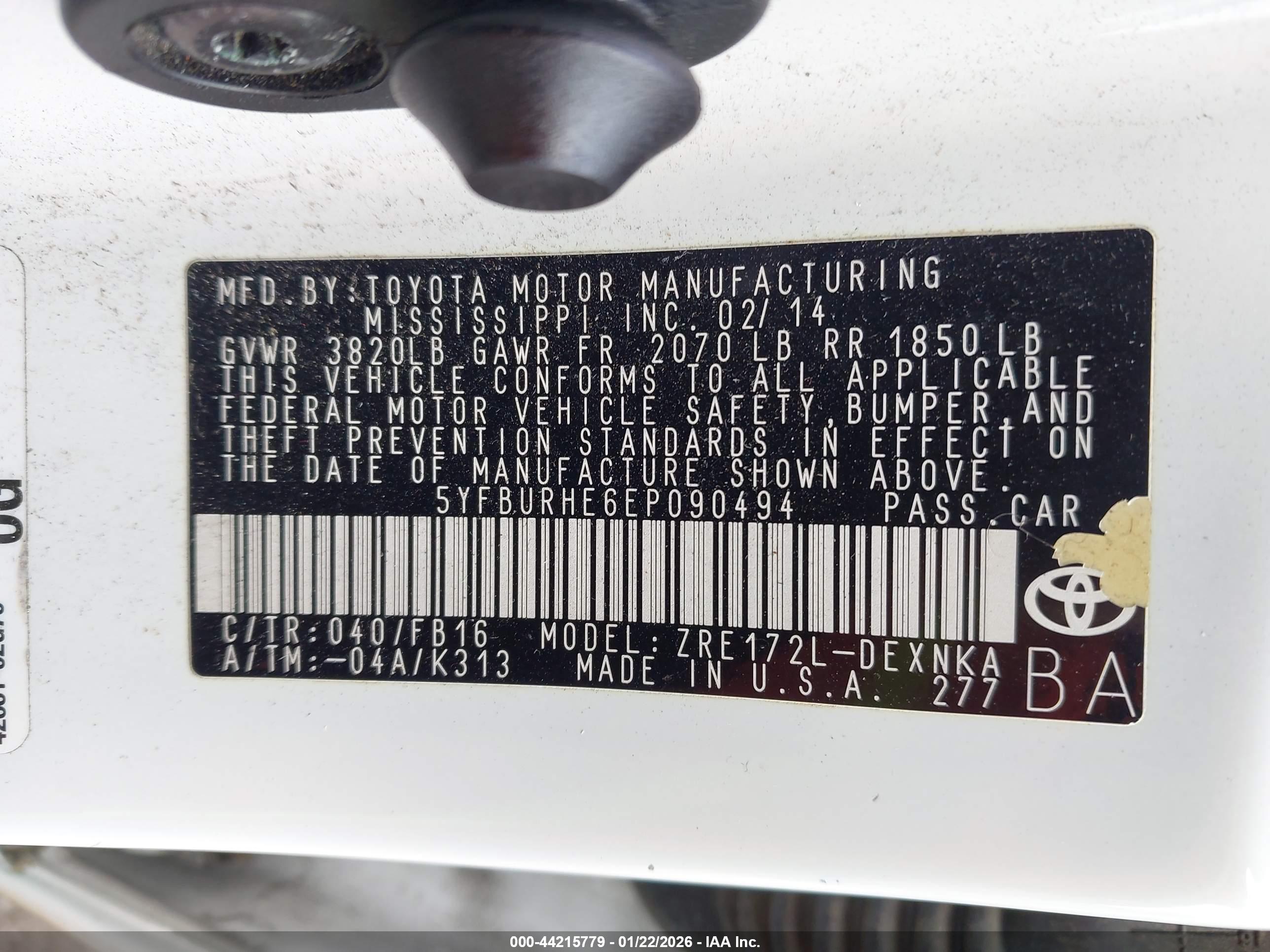 TOYOTA COROLLA image 9