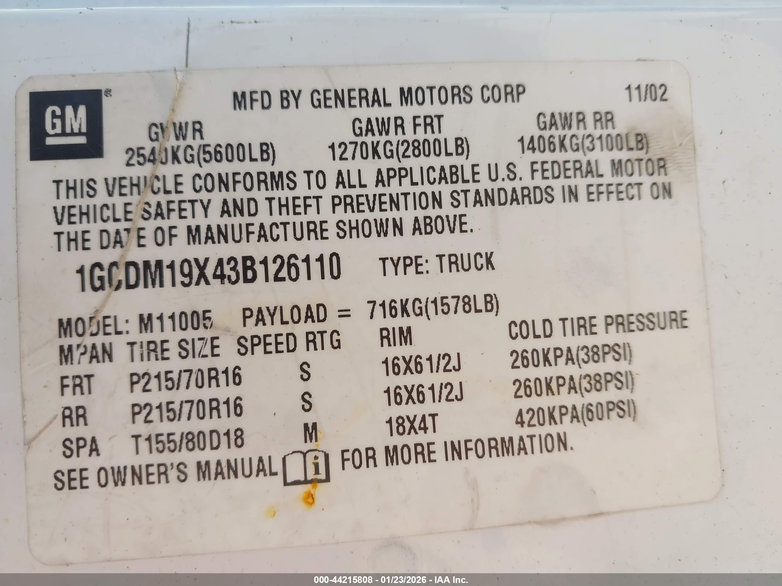 CHEVROLET ASTRO image 9