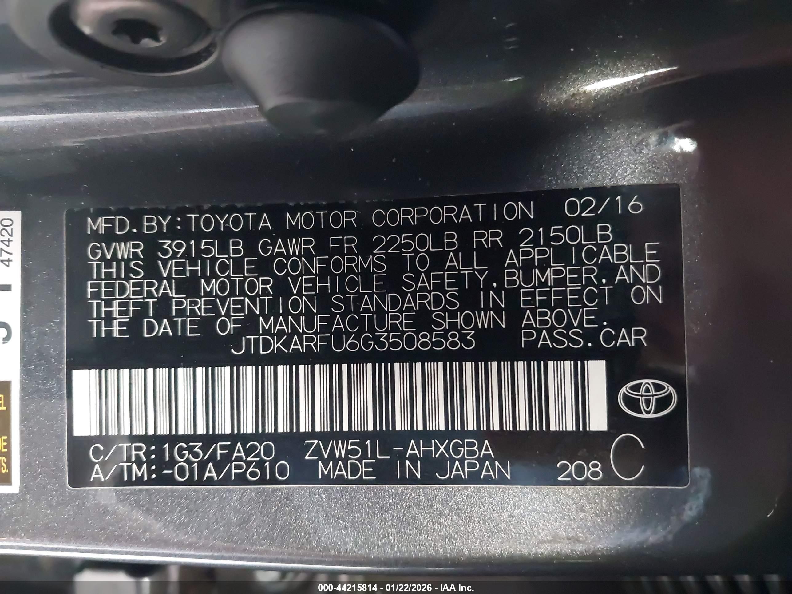 TOYOTA PRIUS image 9