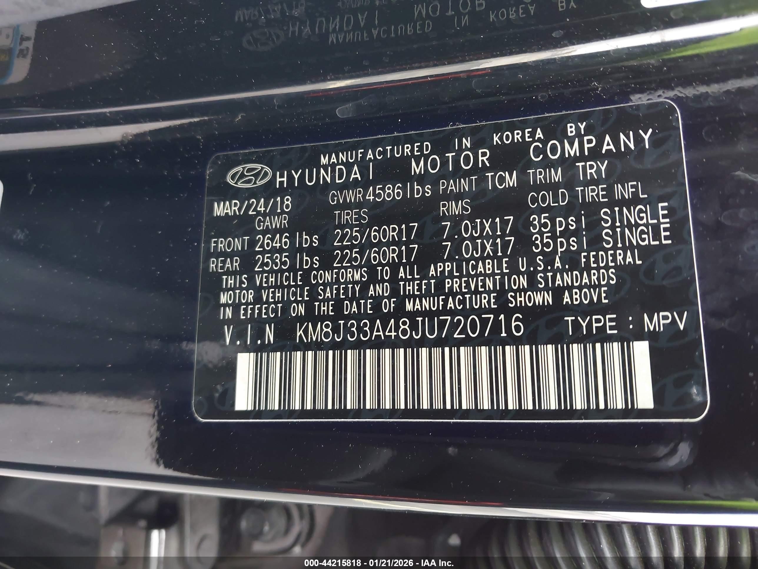 HYUNDAI TUCSON image 9