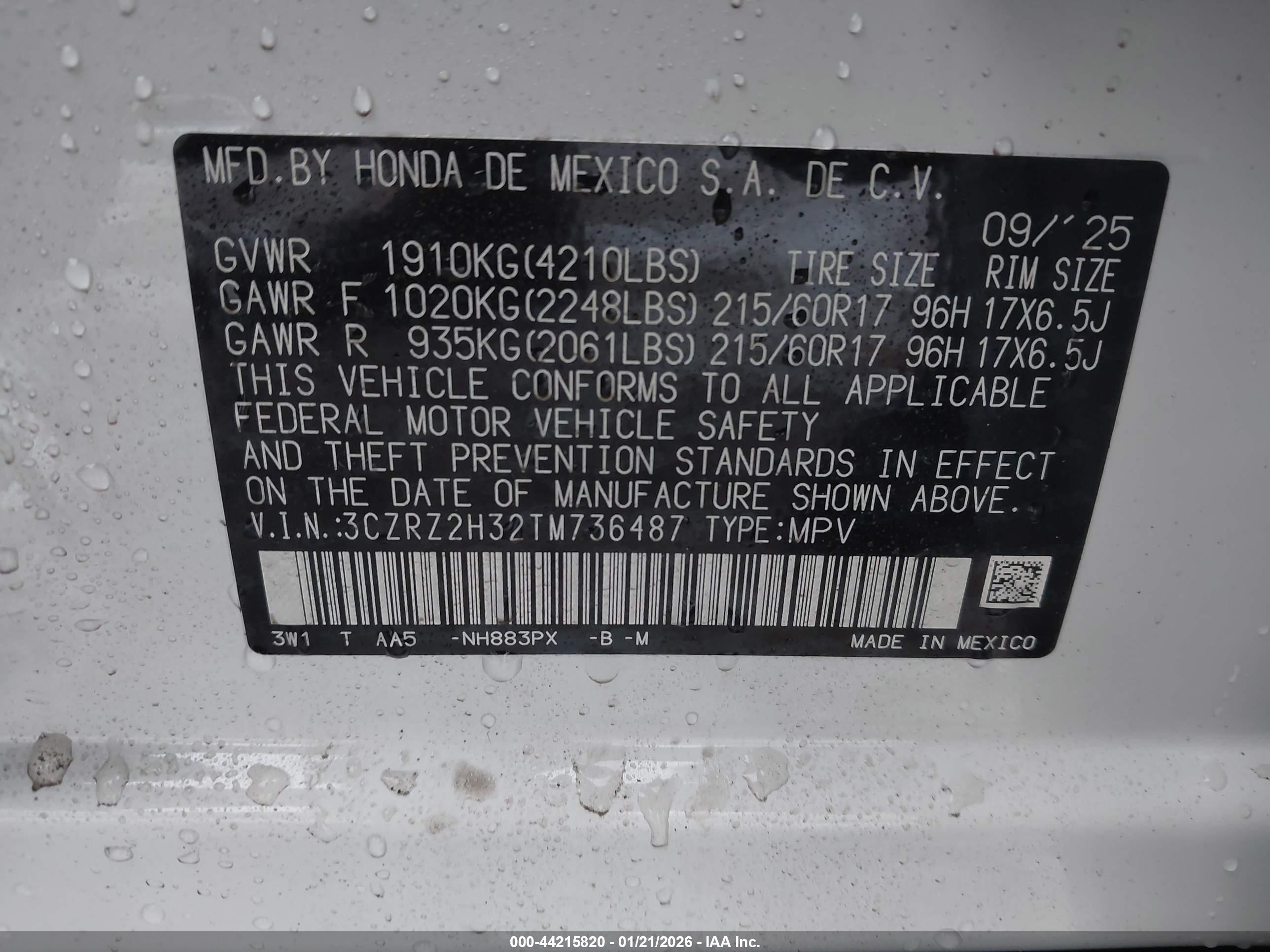 HONDA HR-V image 9