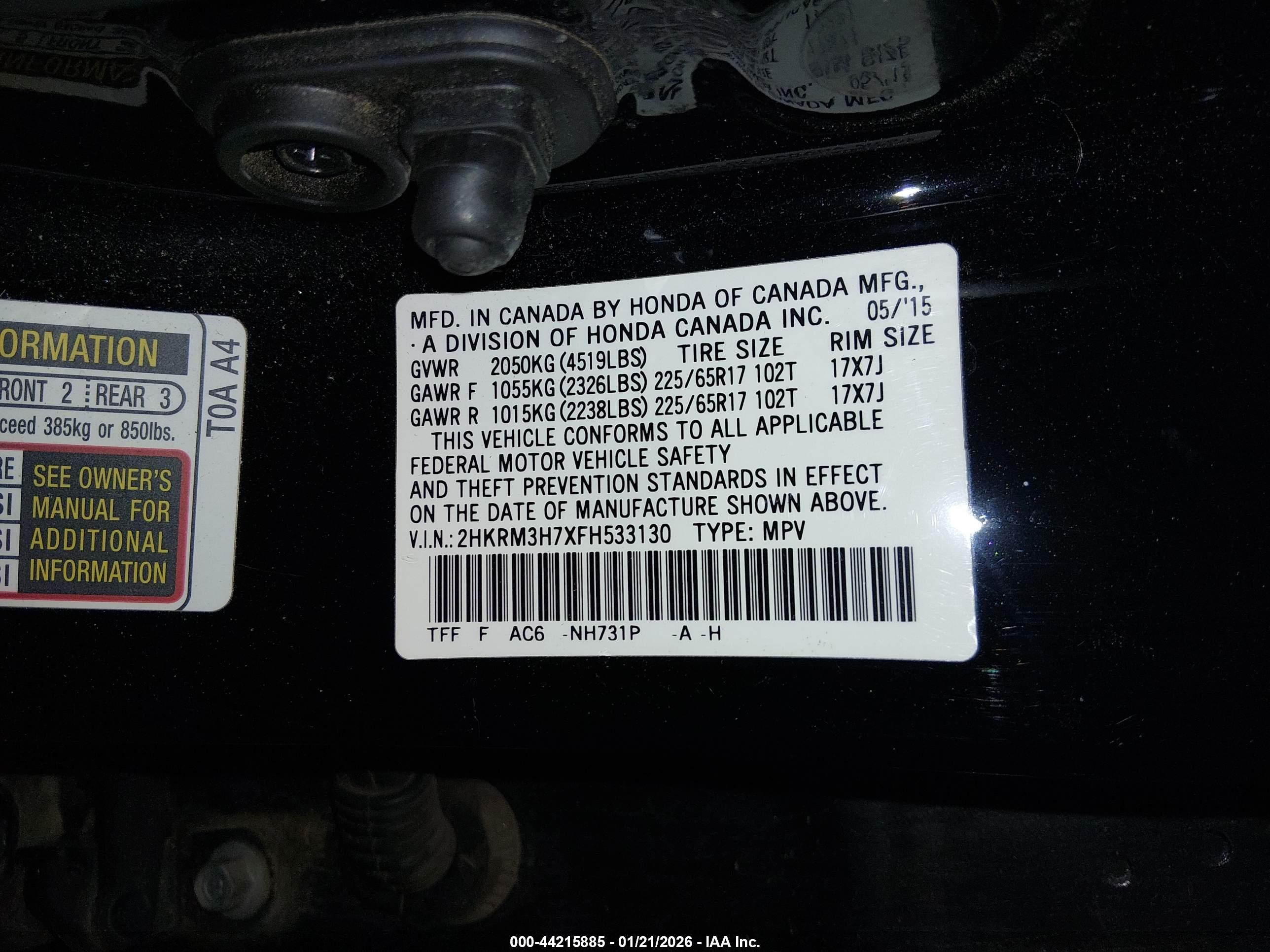 HONDA CR-V image 9