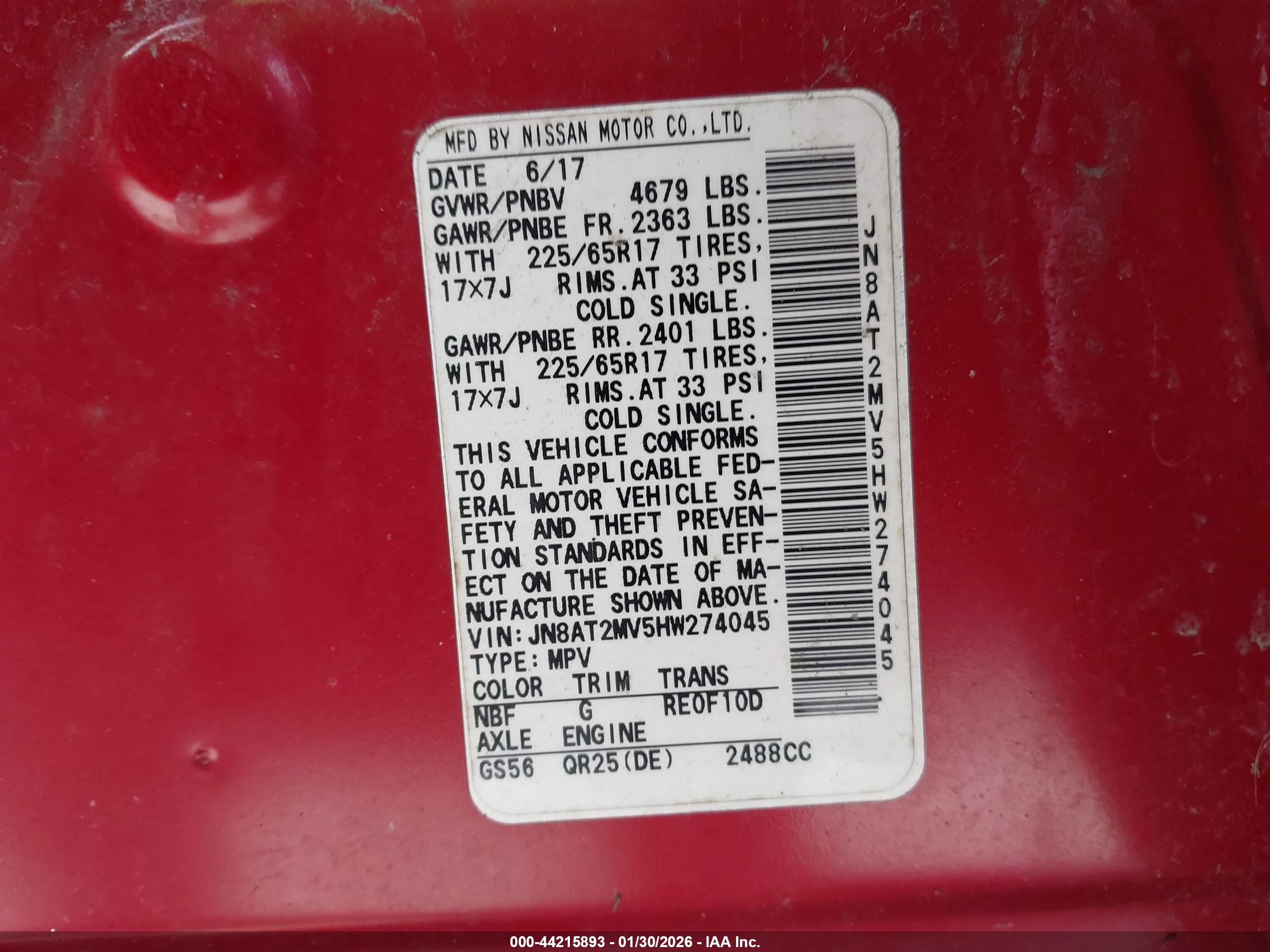 NISSAN ROGUE image 9