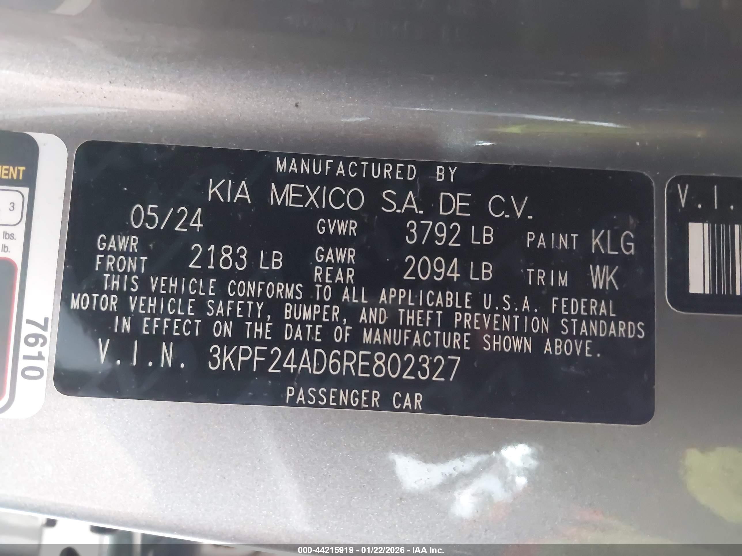 KIA FORTE image 9