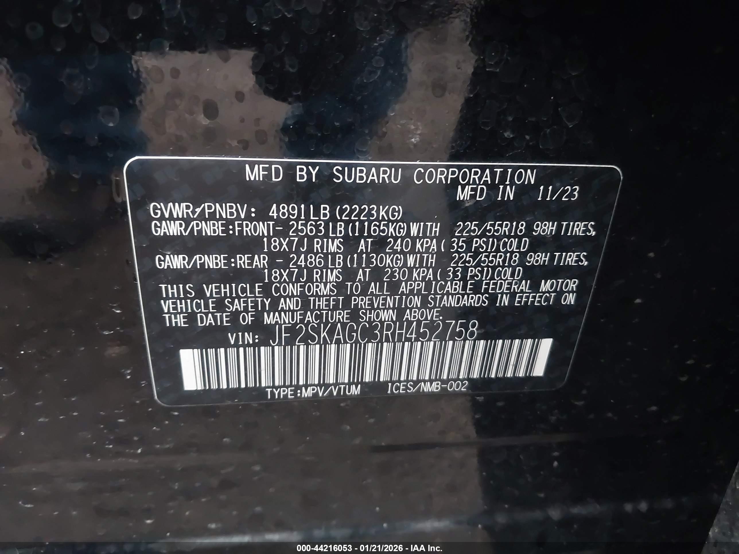SUBARU FORESTER image 9