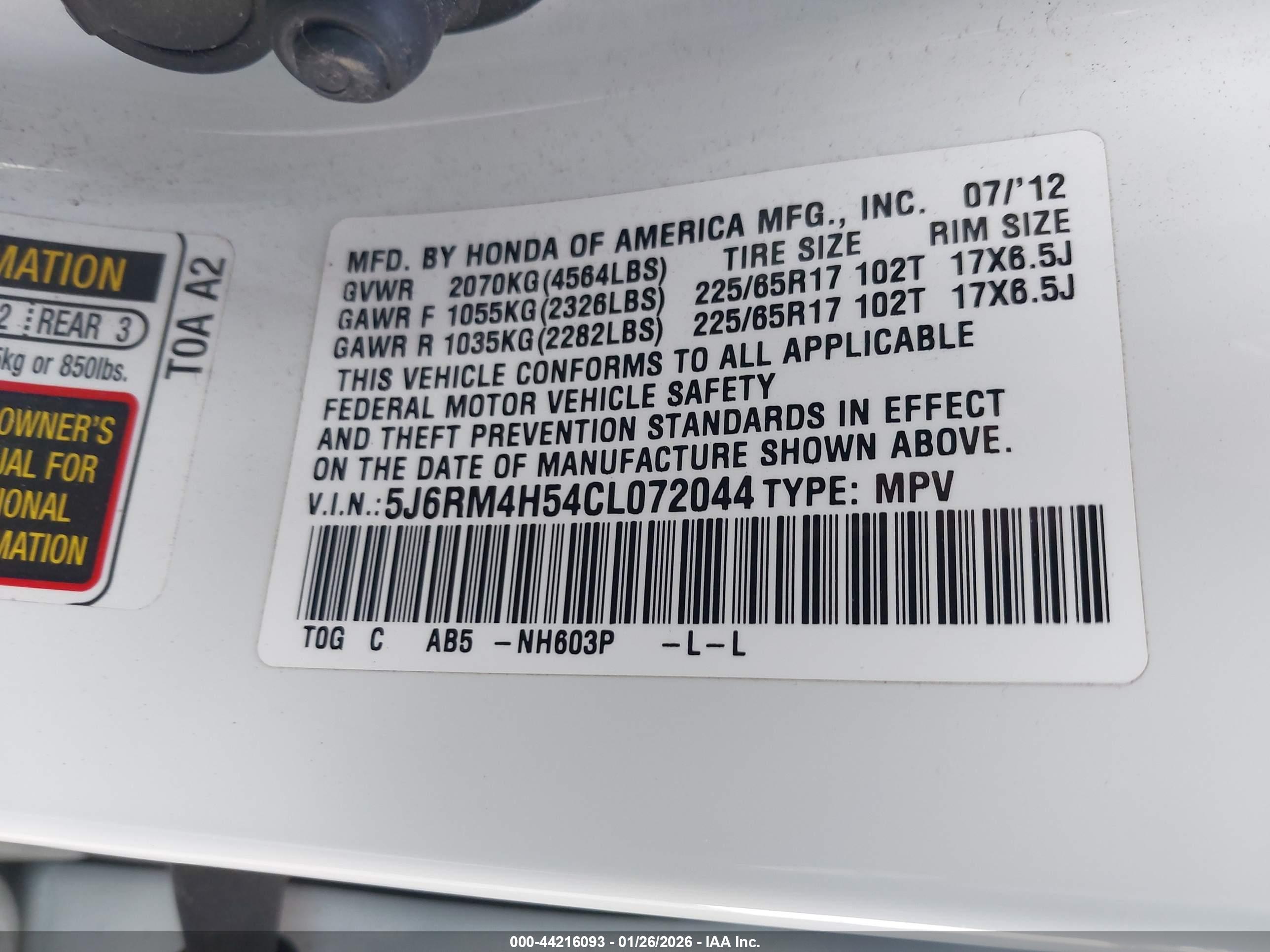 HONDA CR-V image 9