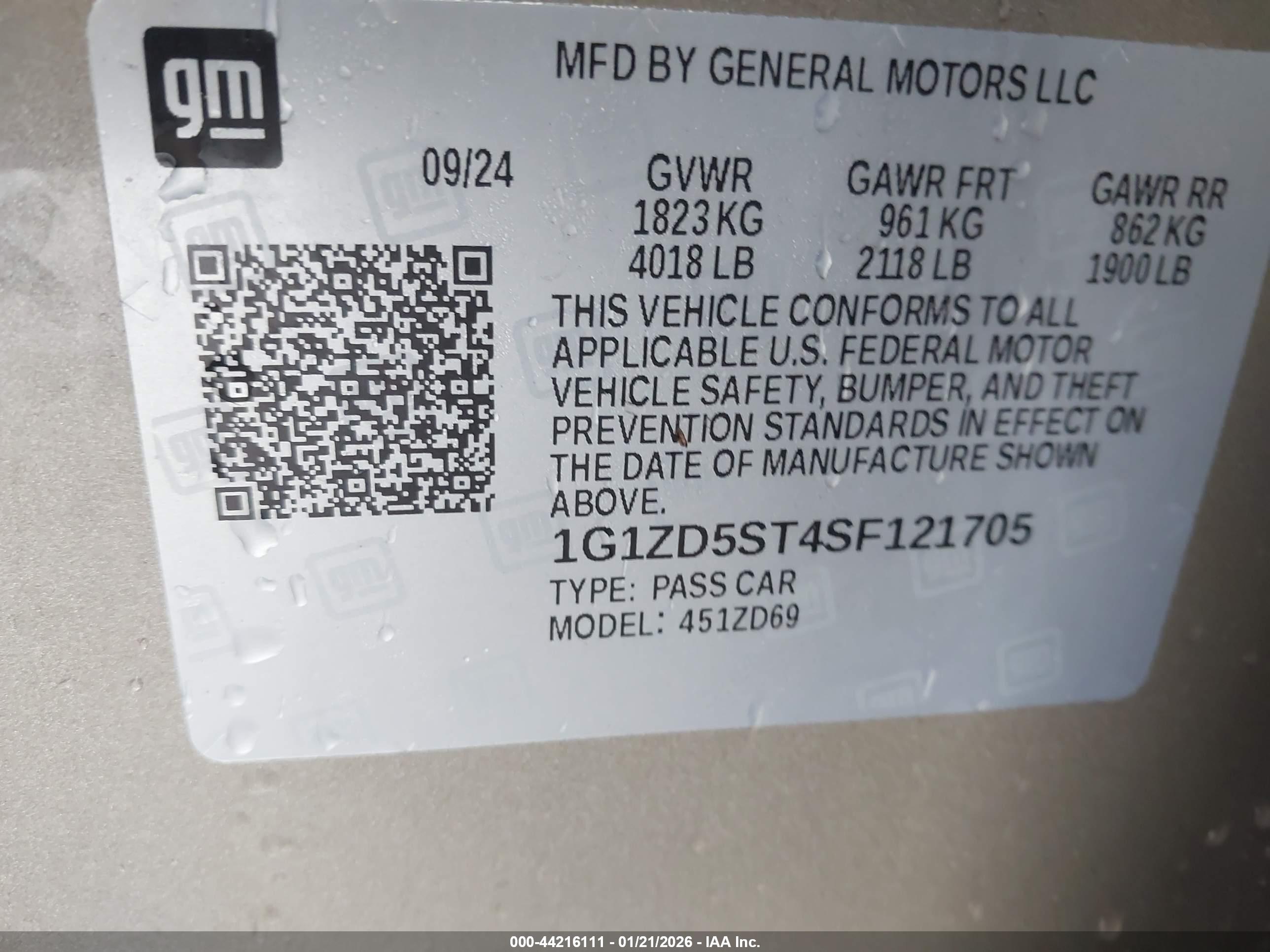 CHEVROLET MALIBU image 9