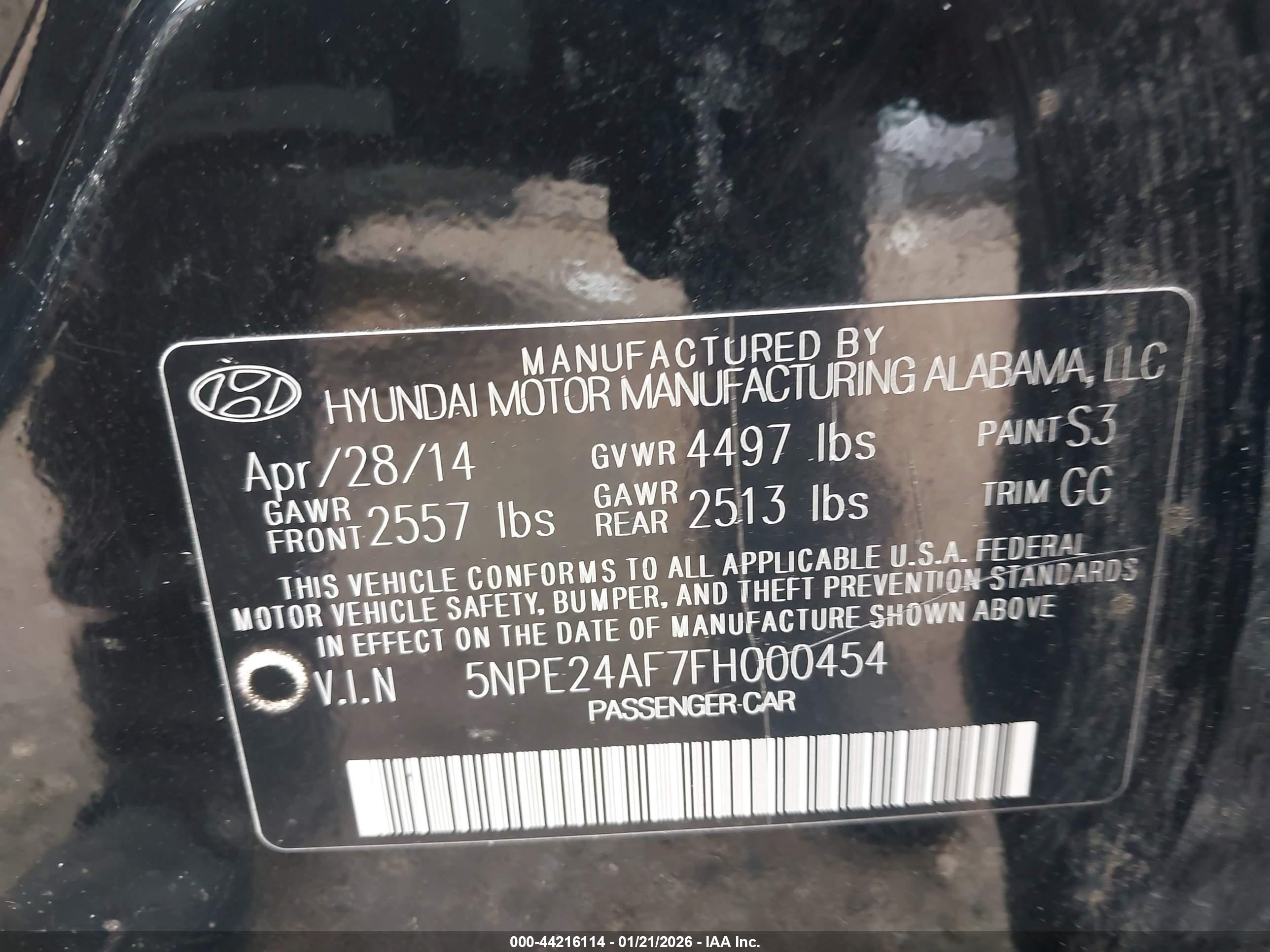 HYUNDAI SONATA image 9