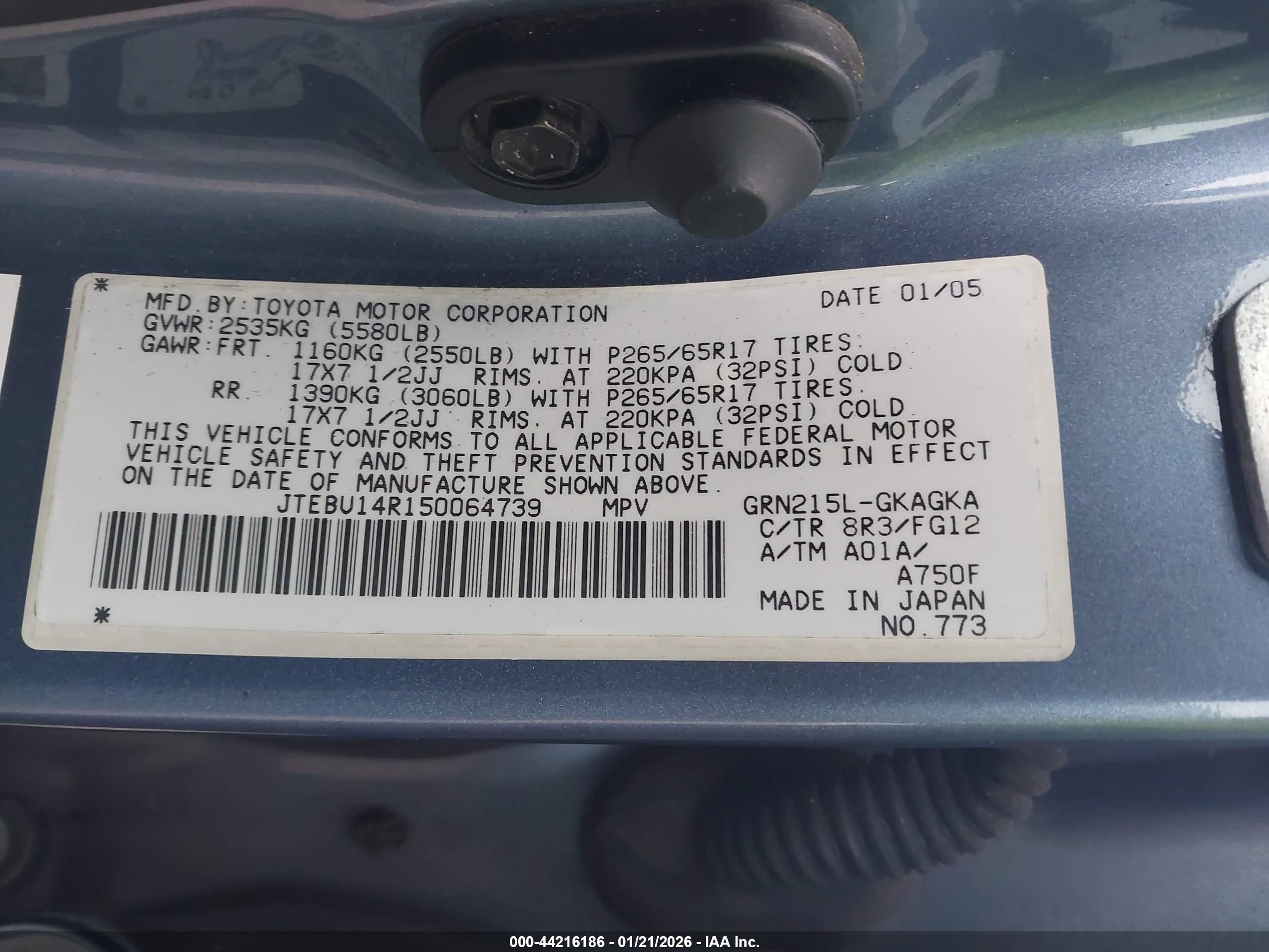 TOYOTA 4RUNNER image 9