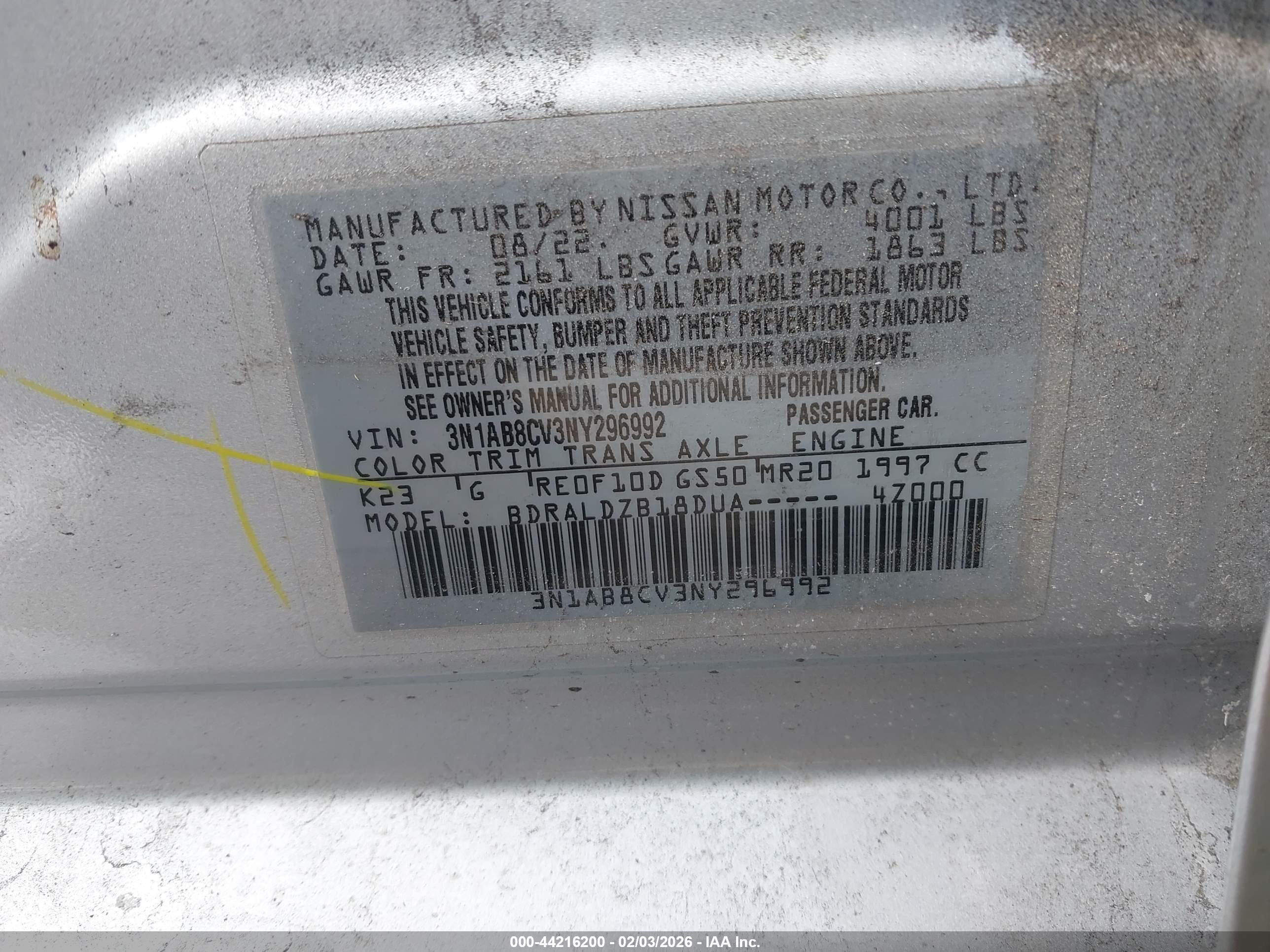 NISSAN SENTRA image 9