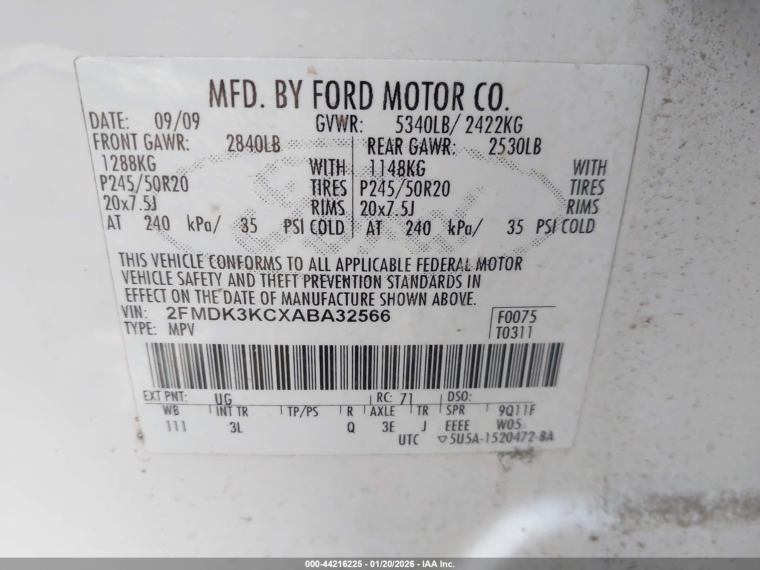 FORD EDGE image 9