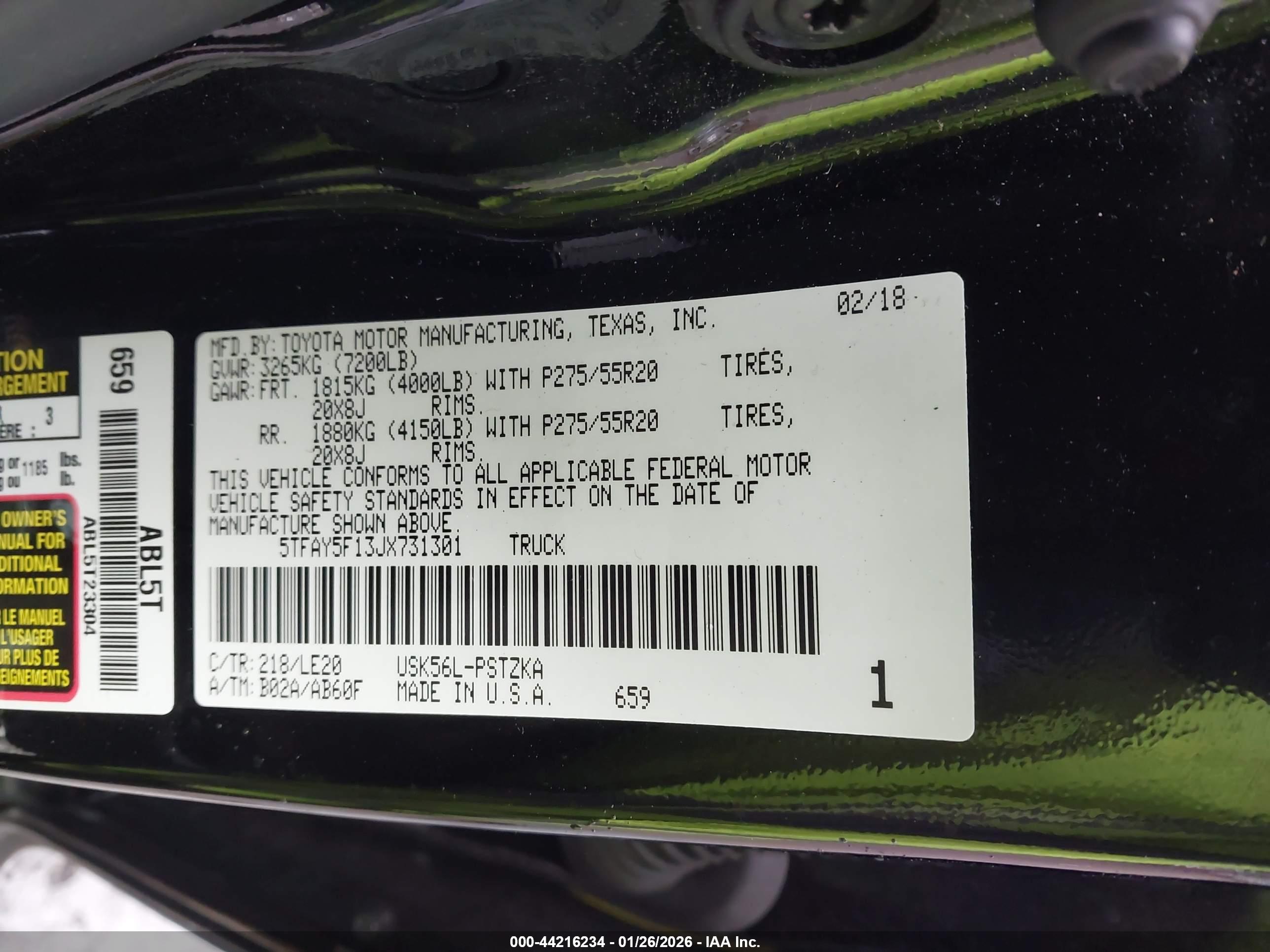 TOYOTA TUNDRA image 9
