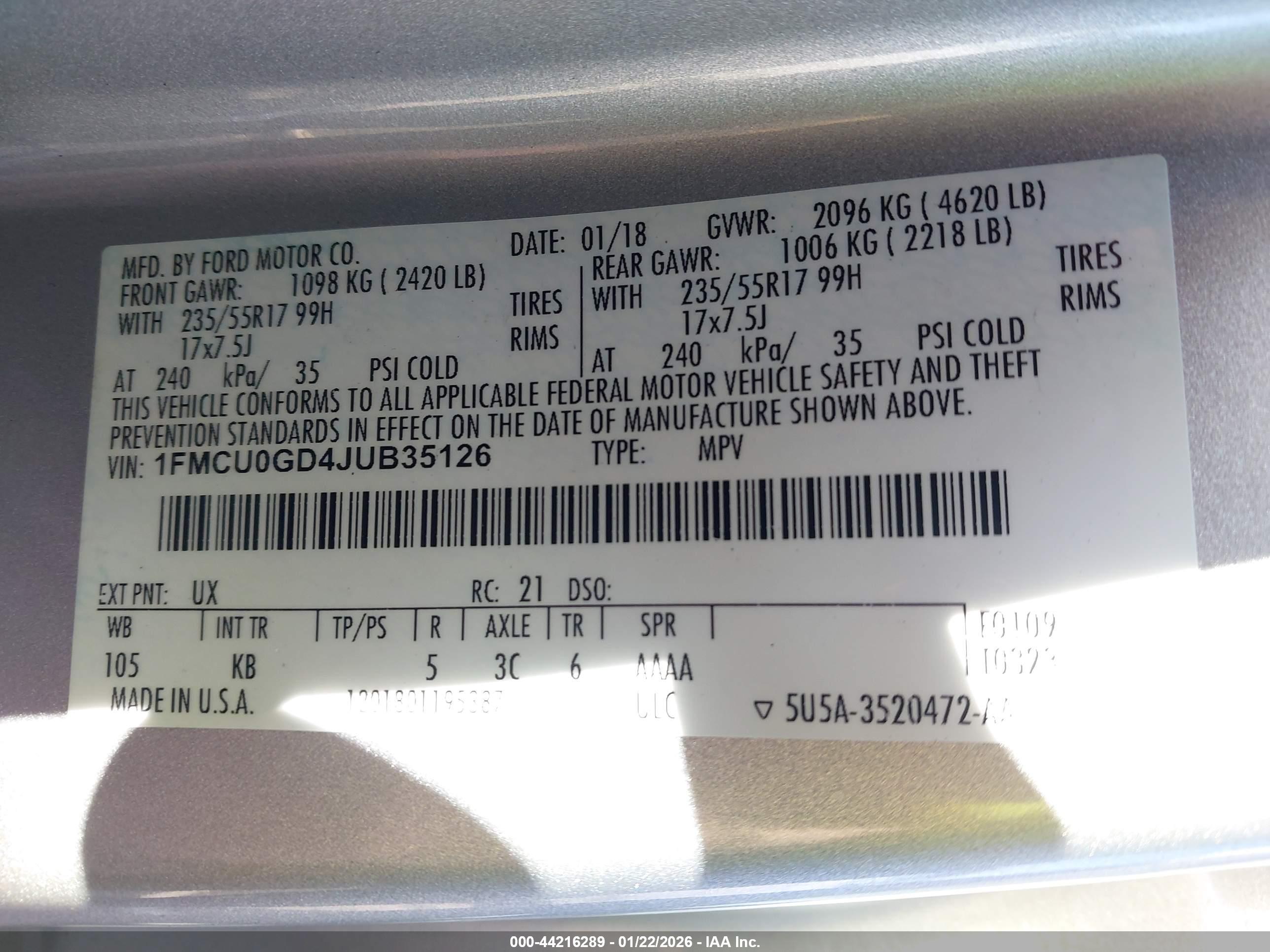FORD ESCAPE image 9
