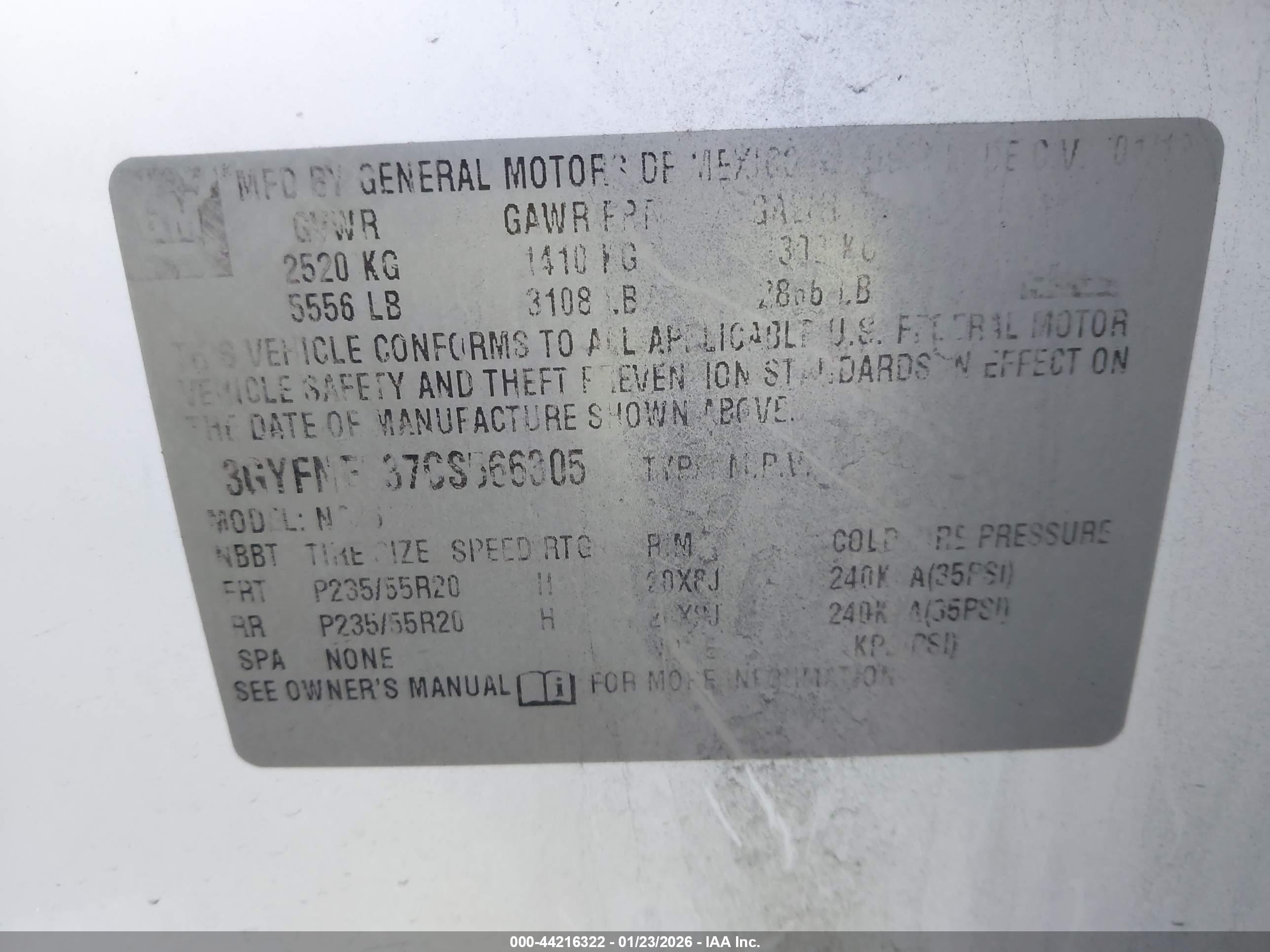 CADILLAC SRX image 9
