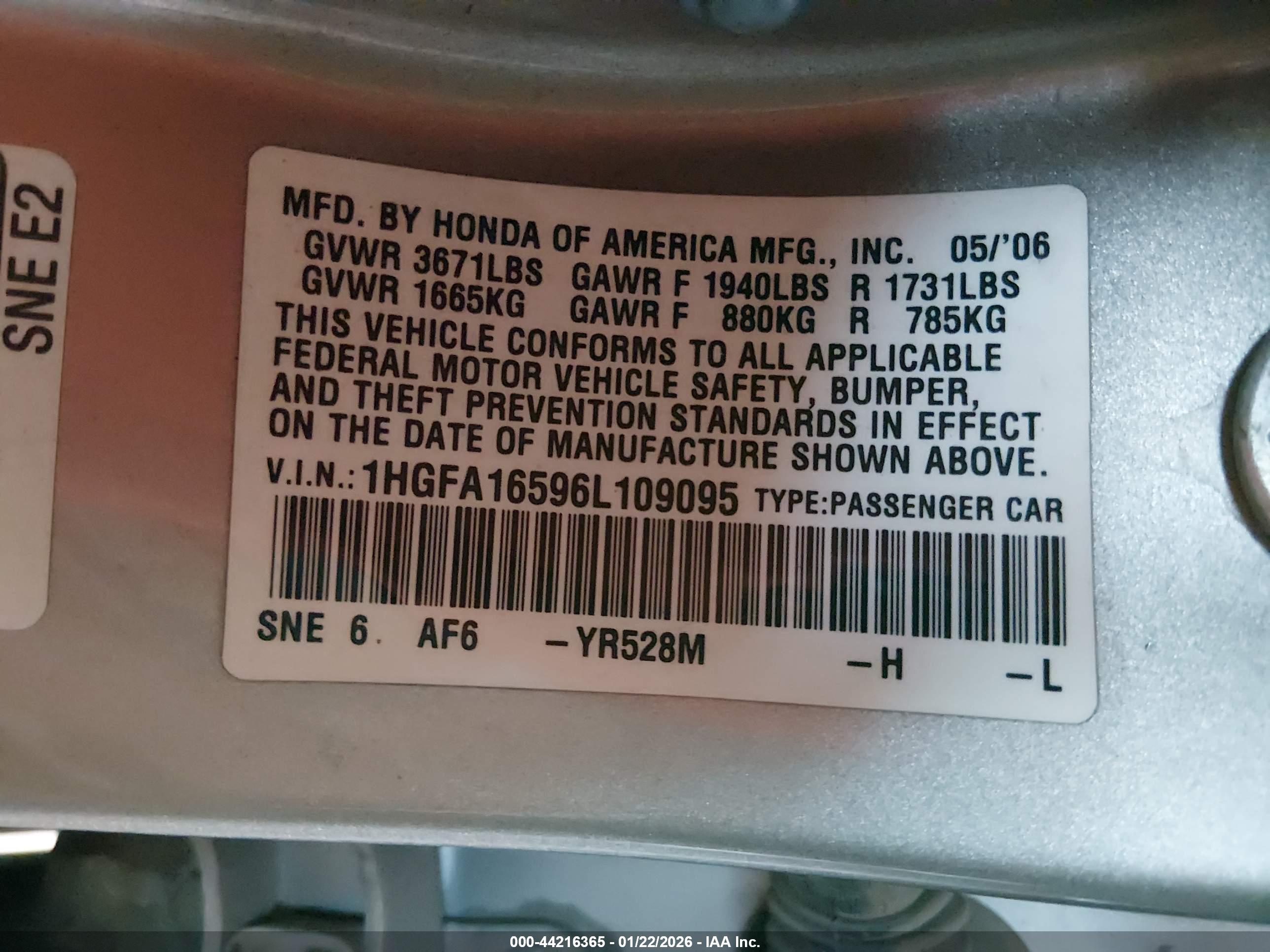 HONDA CIVIC image 9