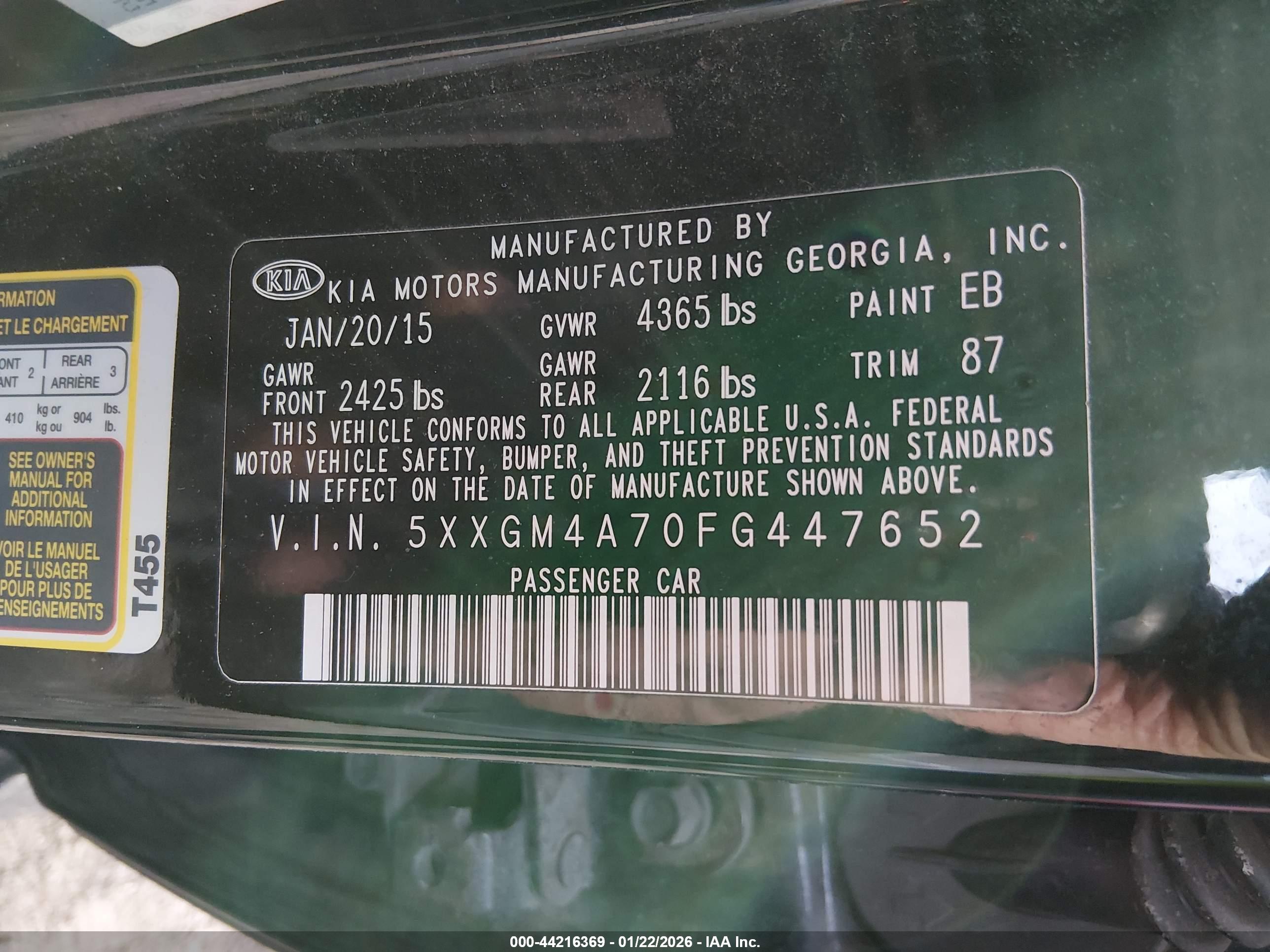 KIA OPTIMA image 9