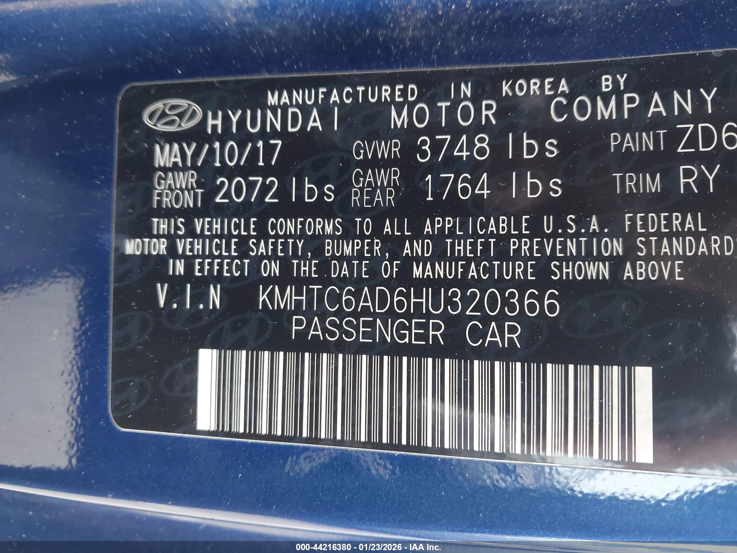 HYUNDAI VELOSTER image 9