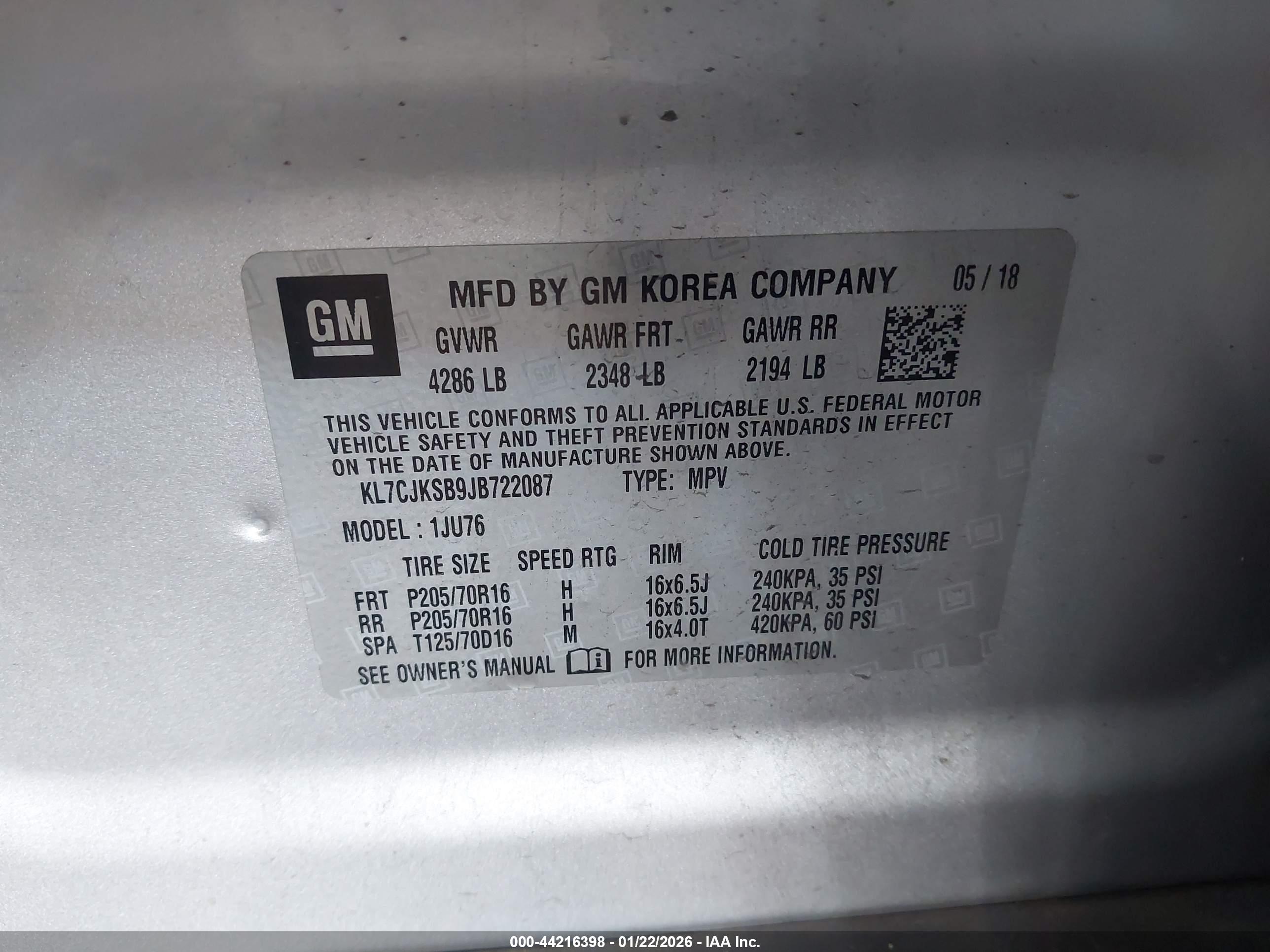 CHEVROLET TRAX image 9
