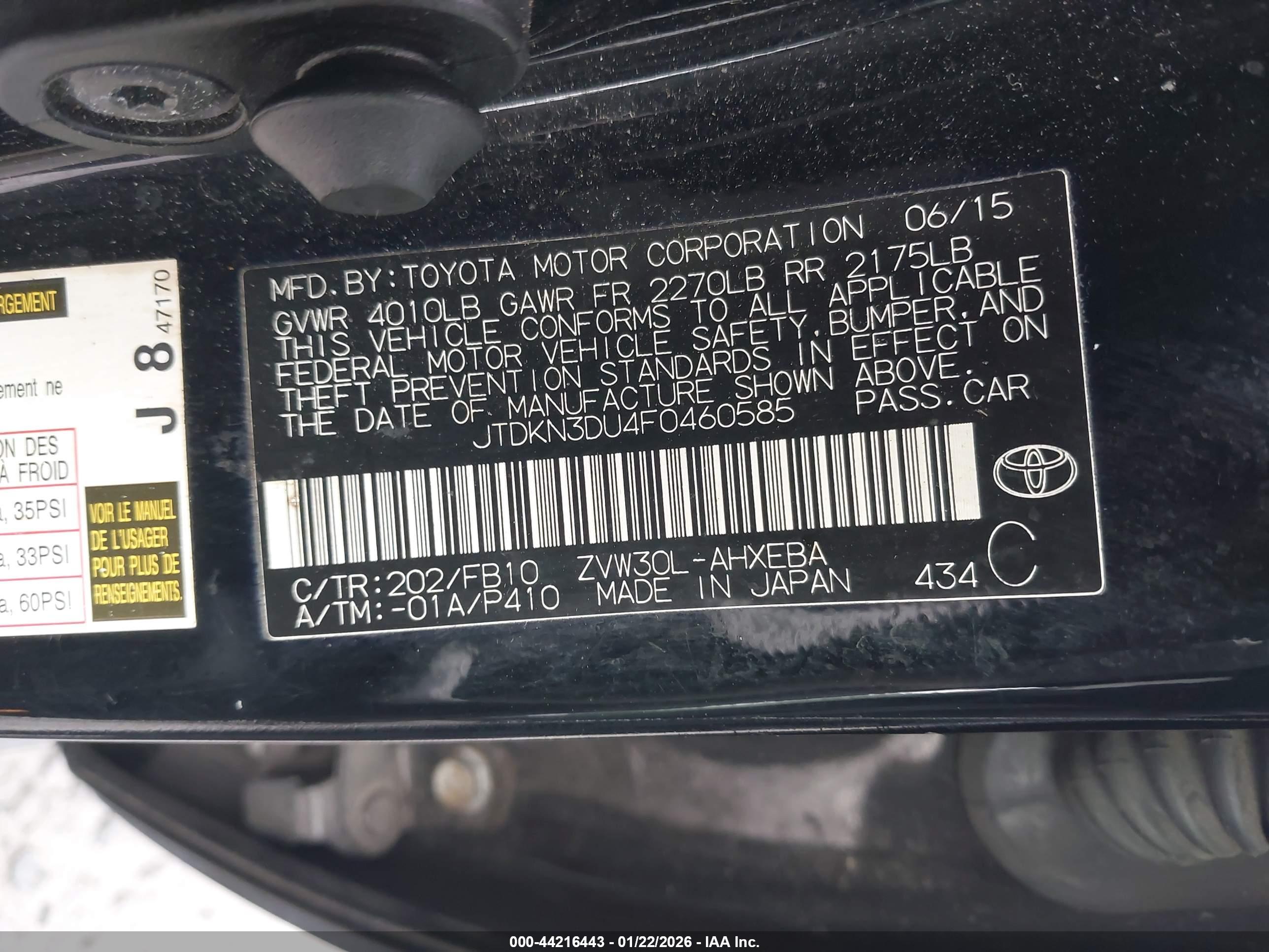 TOYOTA PRIUS image 9