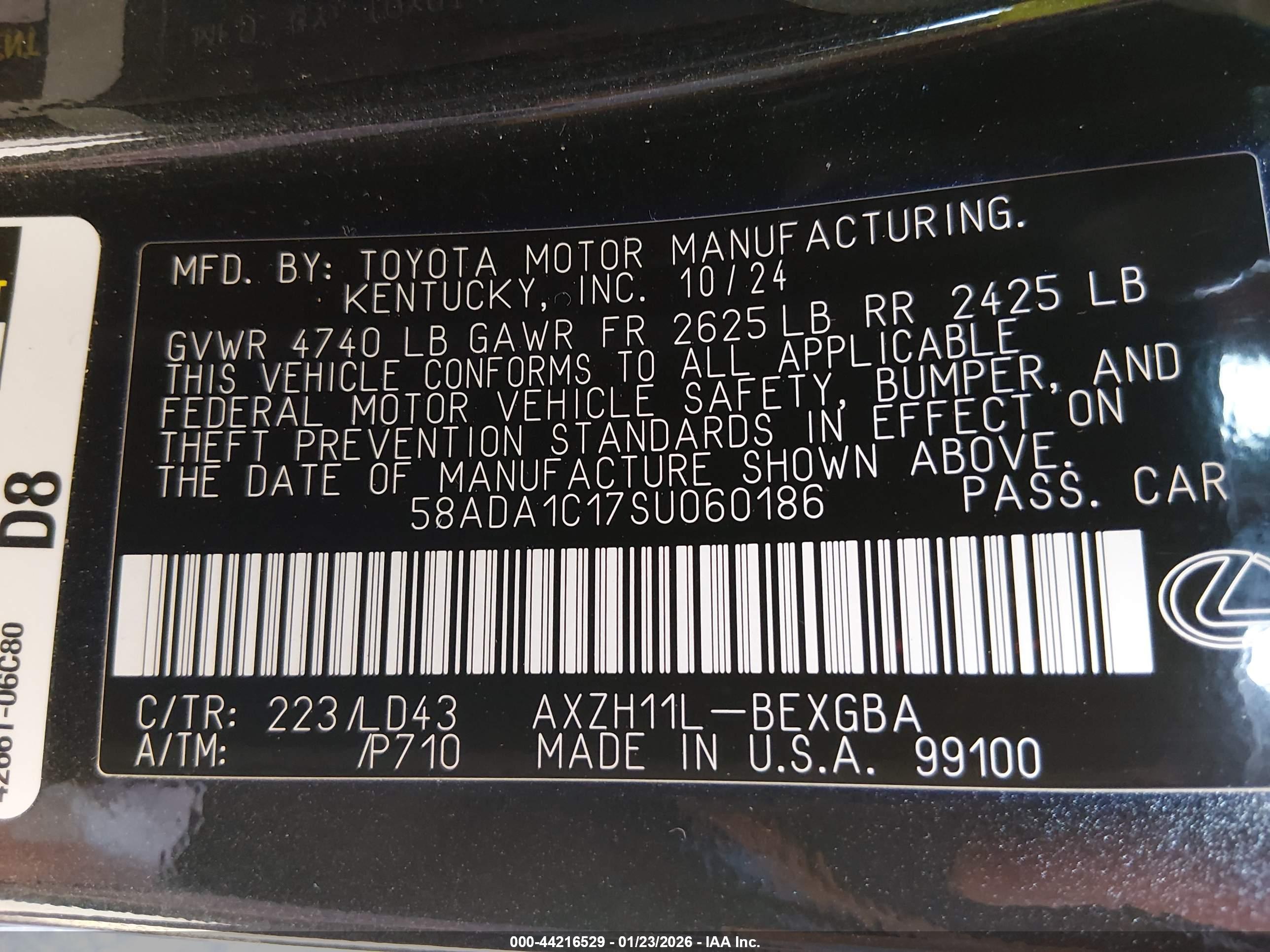 LEXUS ES image 9
