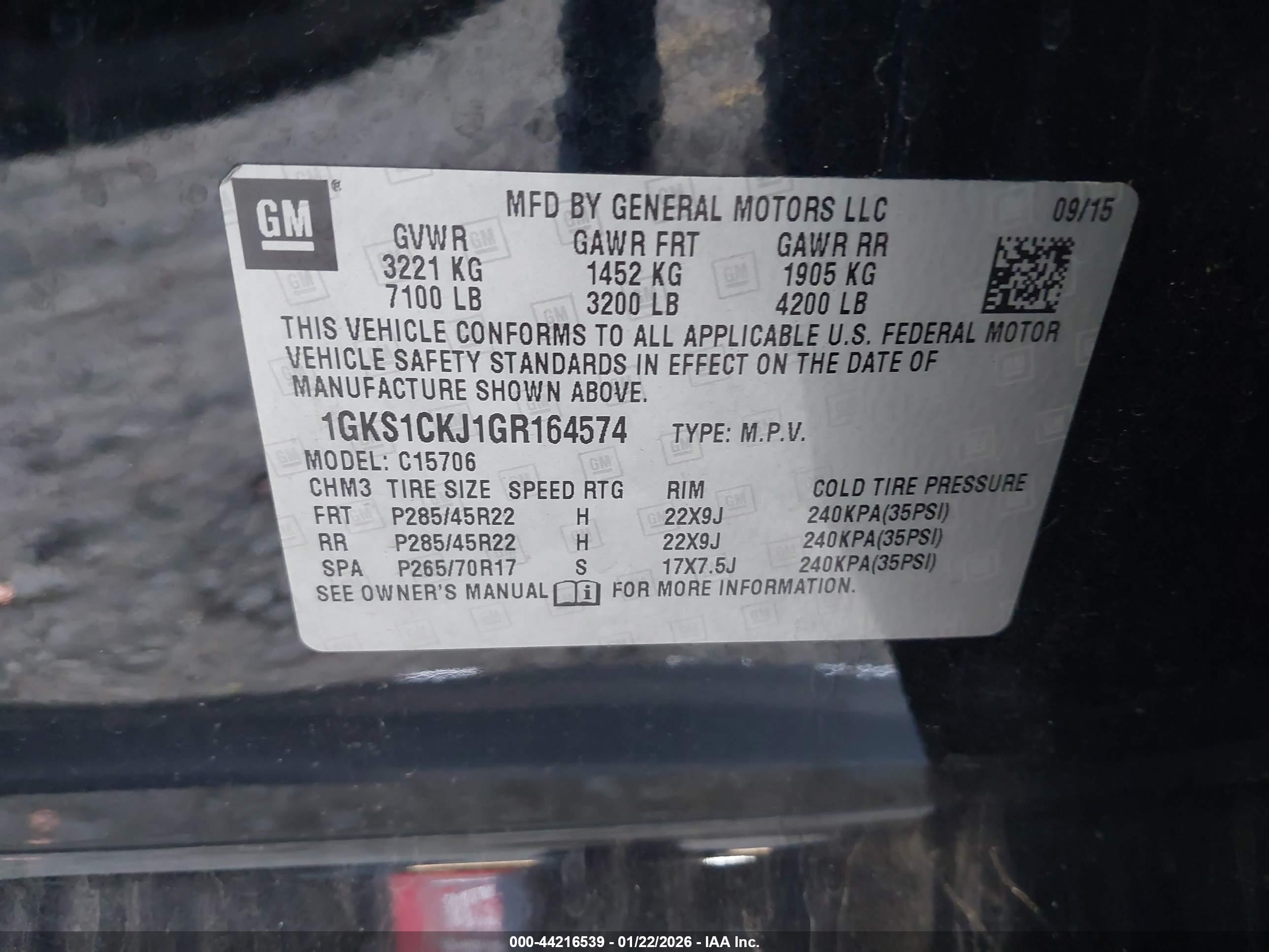 GMC YUKON image 9