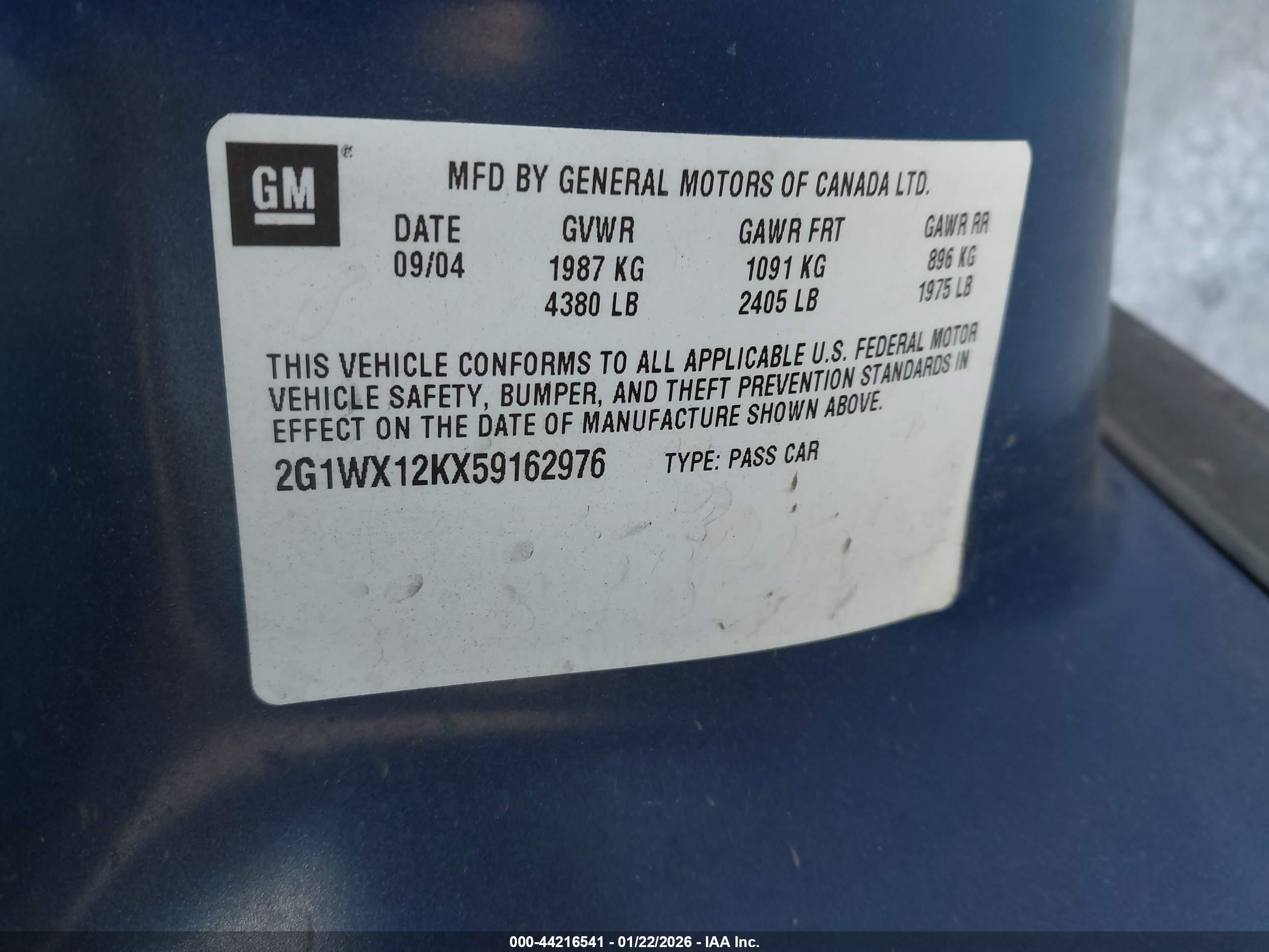 CHEVROLET MONTE image 9