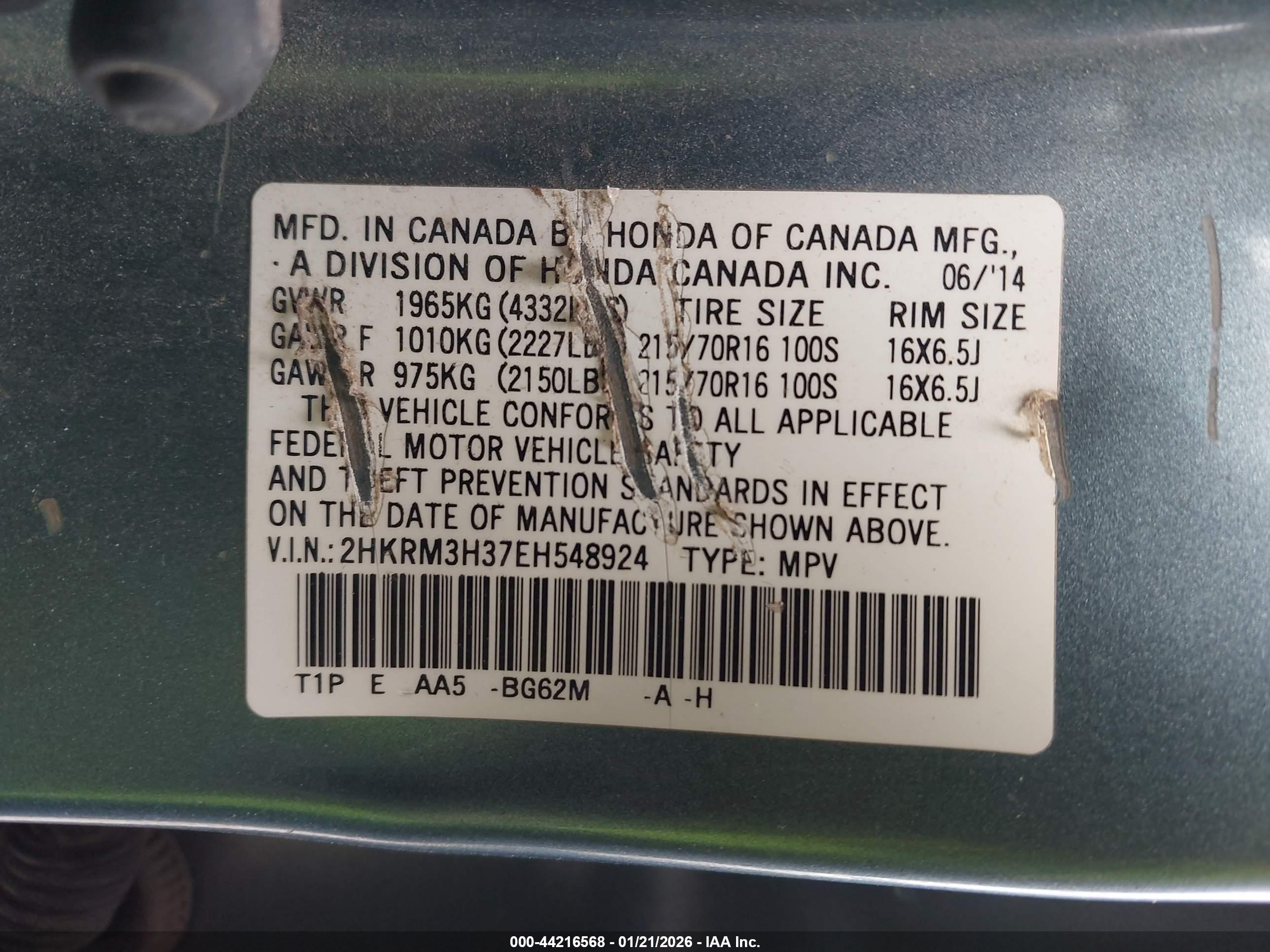 HONDA CR-V image 9