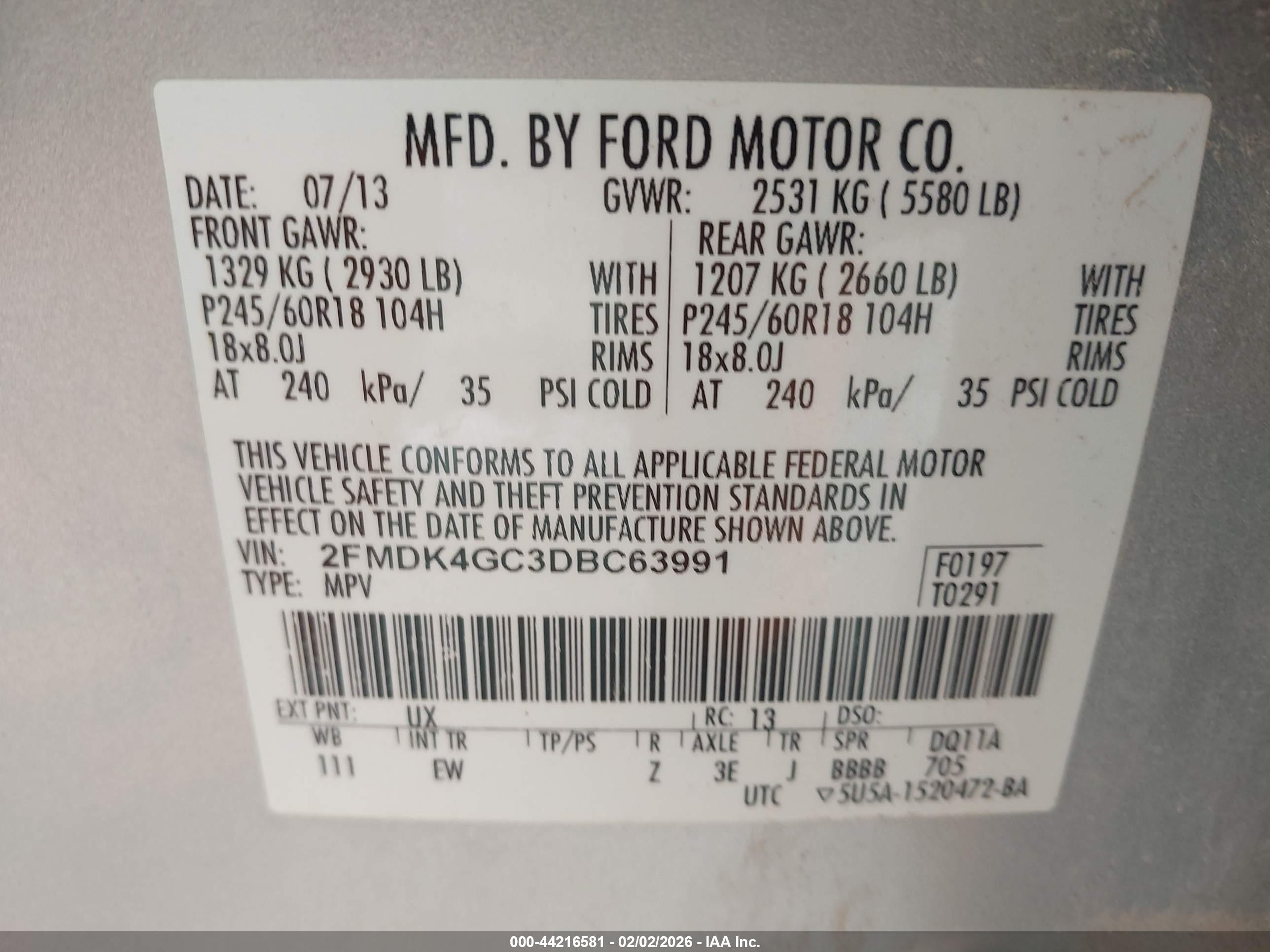 FORD EDGE image 9