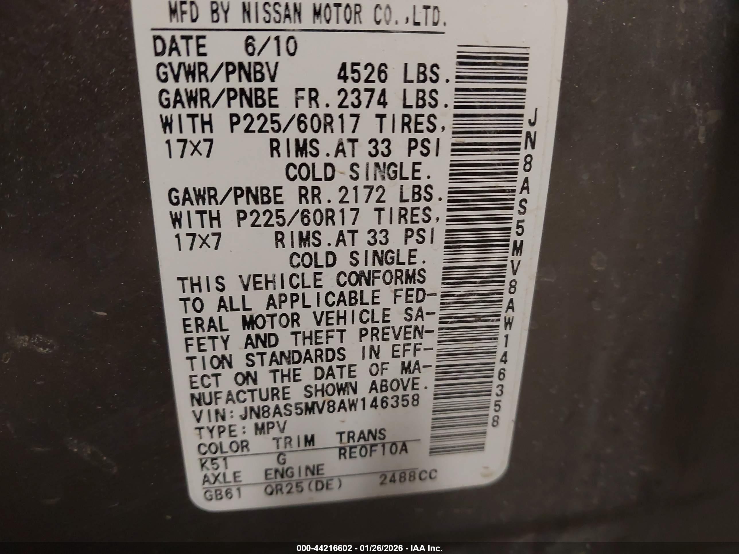 NISSAN ROGUE image 9