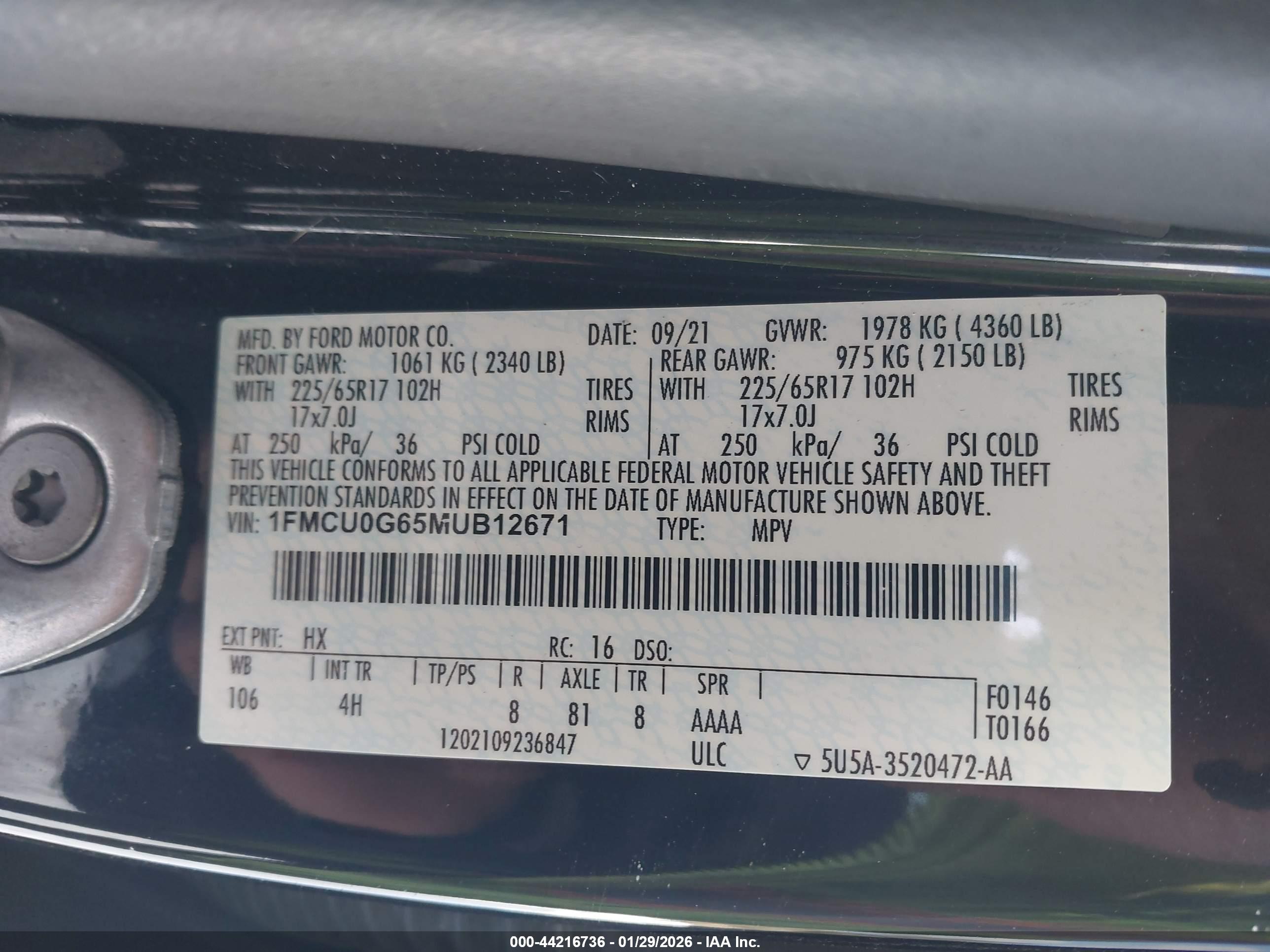 FORD ESCAPE image 9