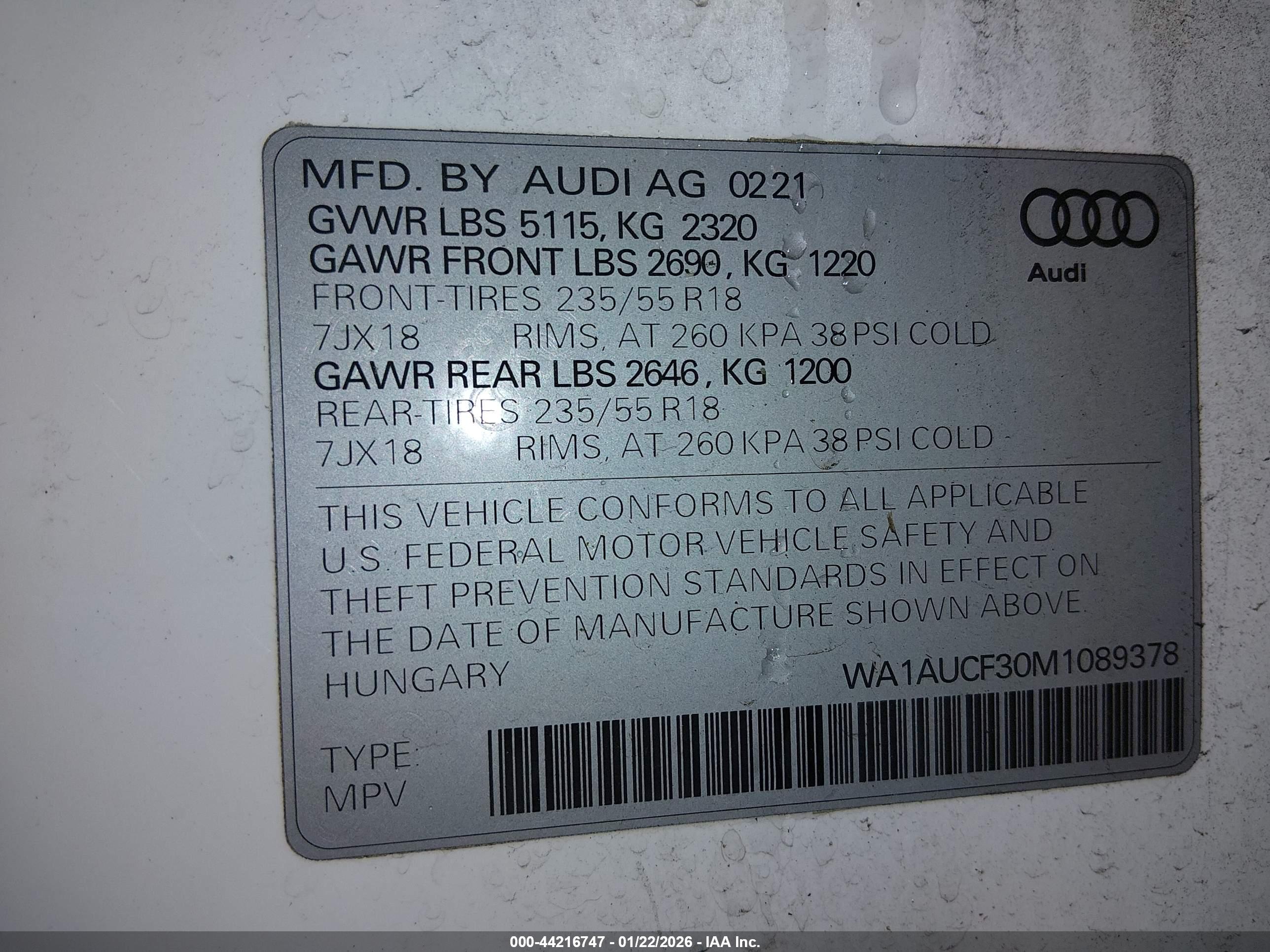 AUDI Q3 image 9