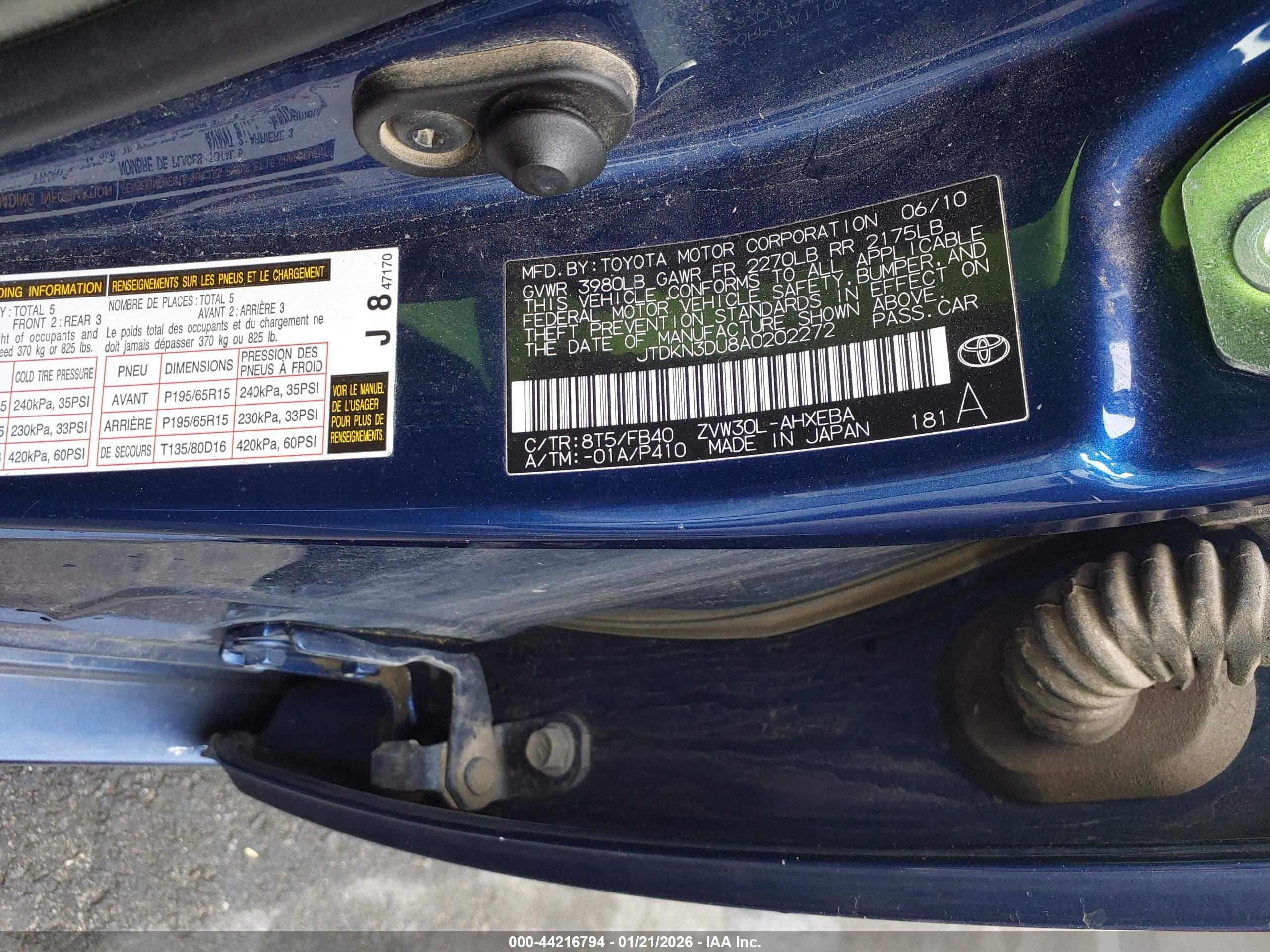 TOYOTA PRIUS image 9
