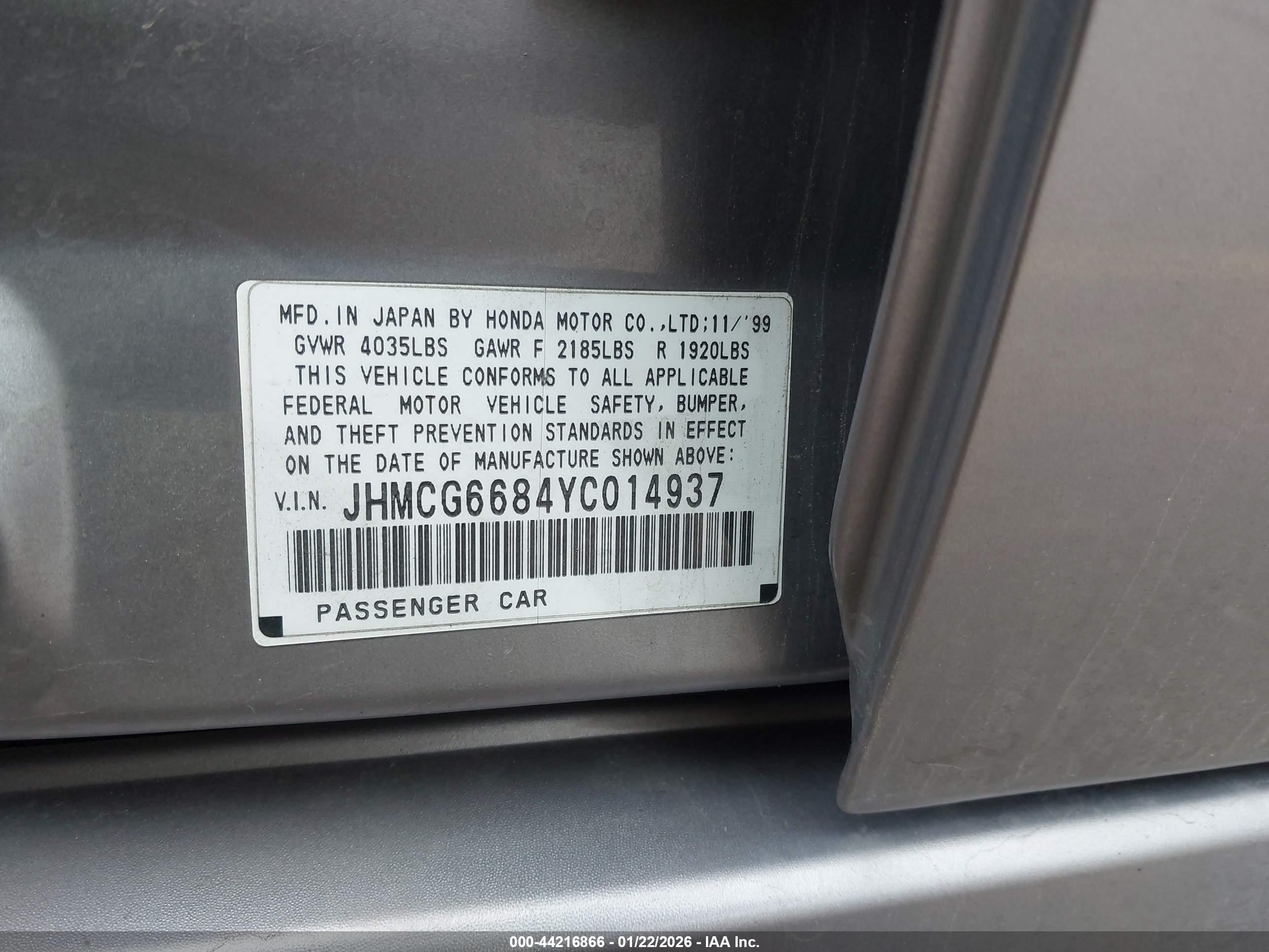 HONDA ACCORD image 9