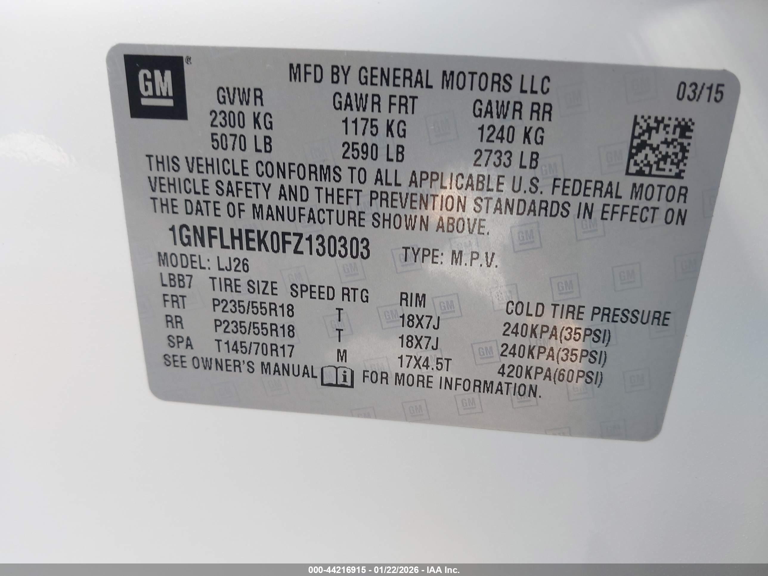 CHEVROLET EQUINOX image 9