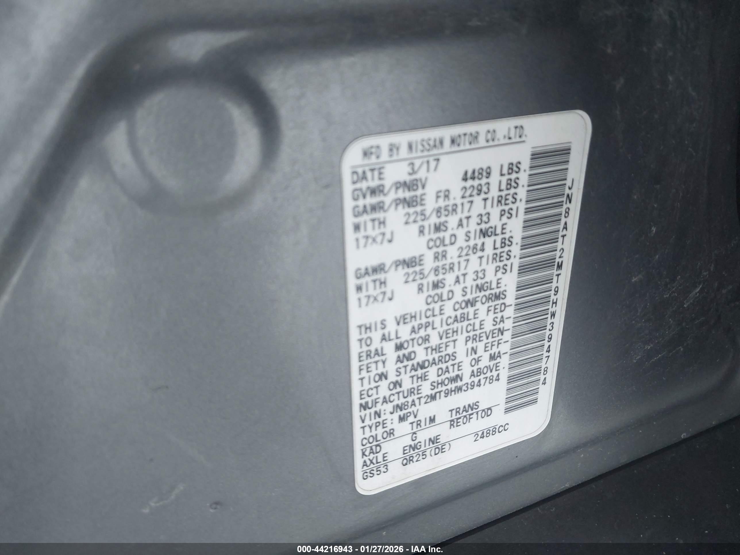 NISSAN ROGUE image 9