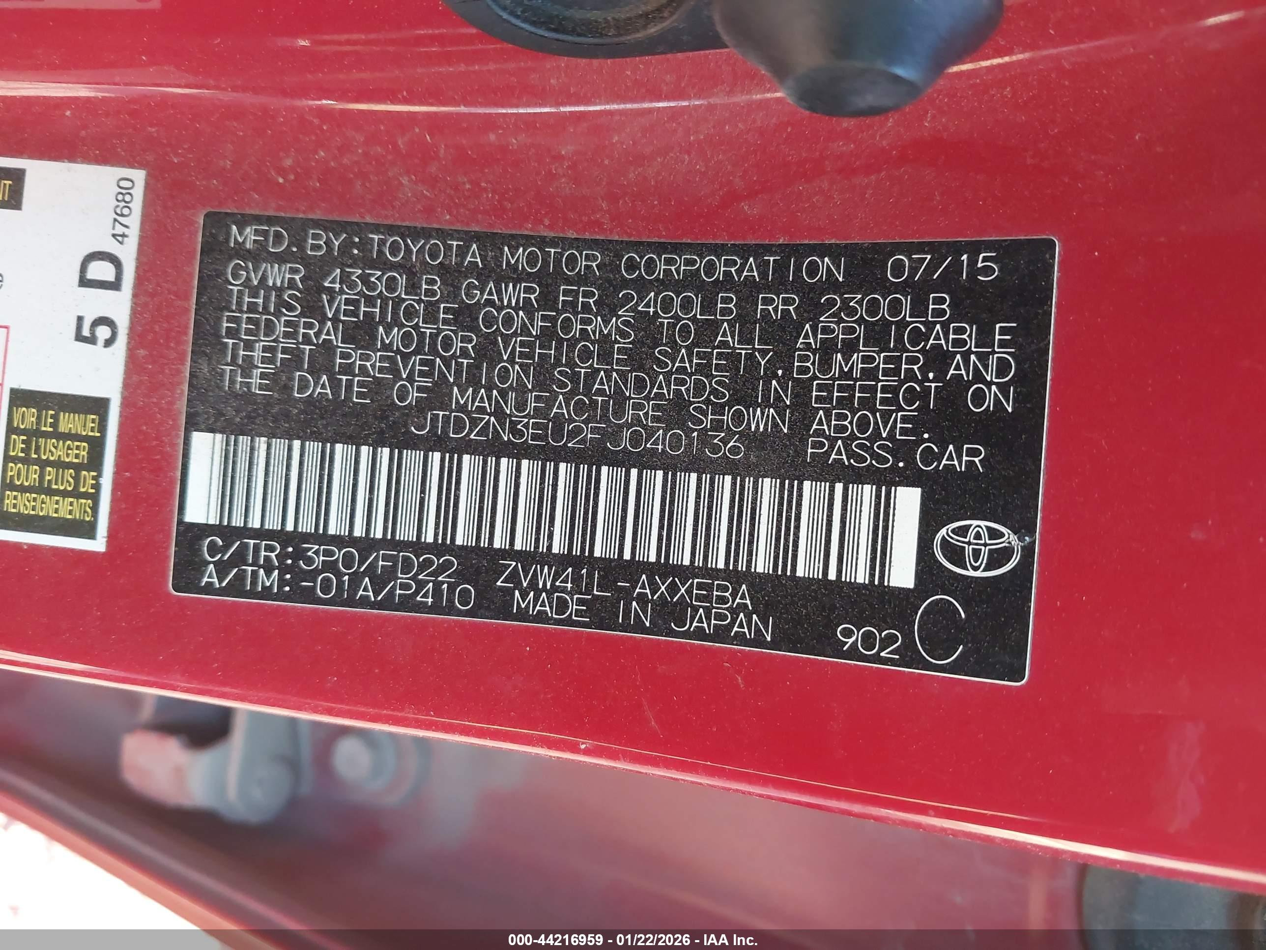 TOYOTA PRIUS image 9