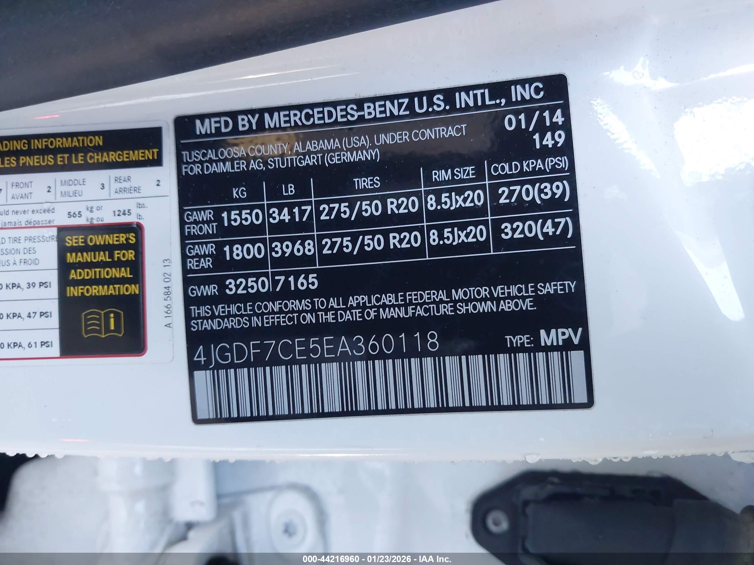 MERCEDES-BENZ GL image 9