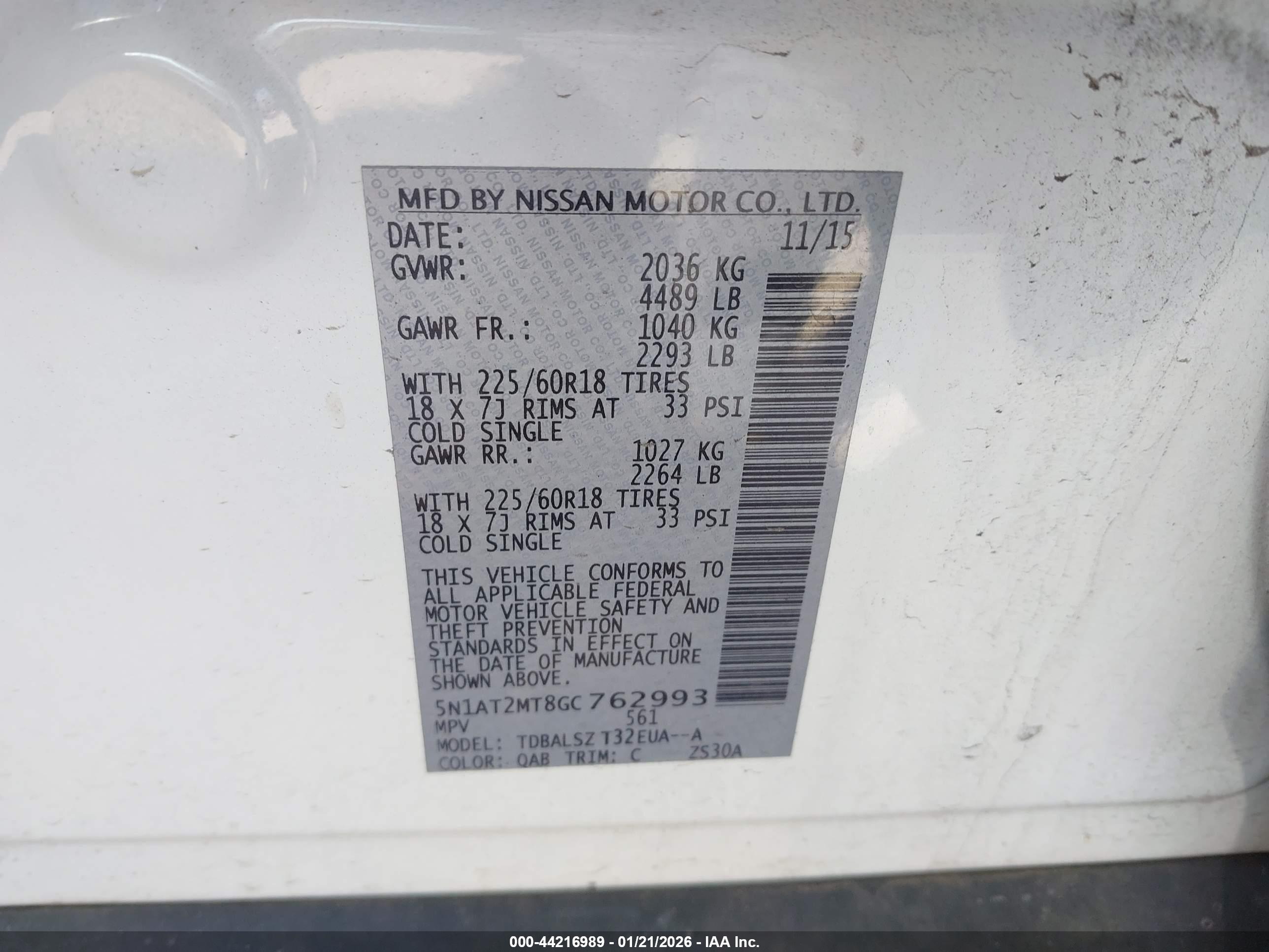 NISSAN ROGUE image 9