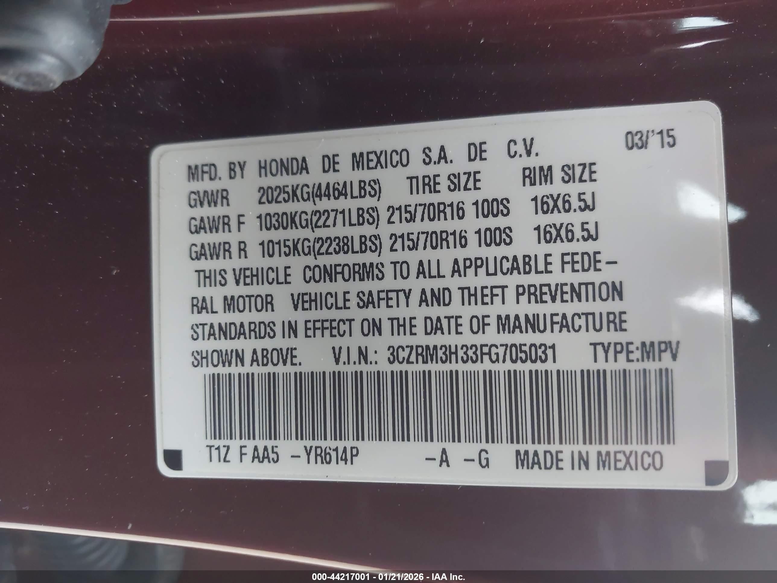 HONDA CR-V image 9