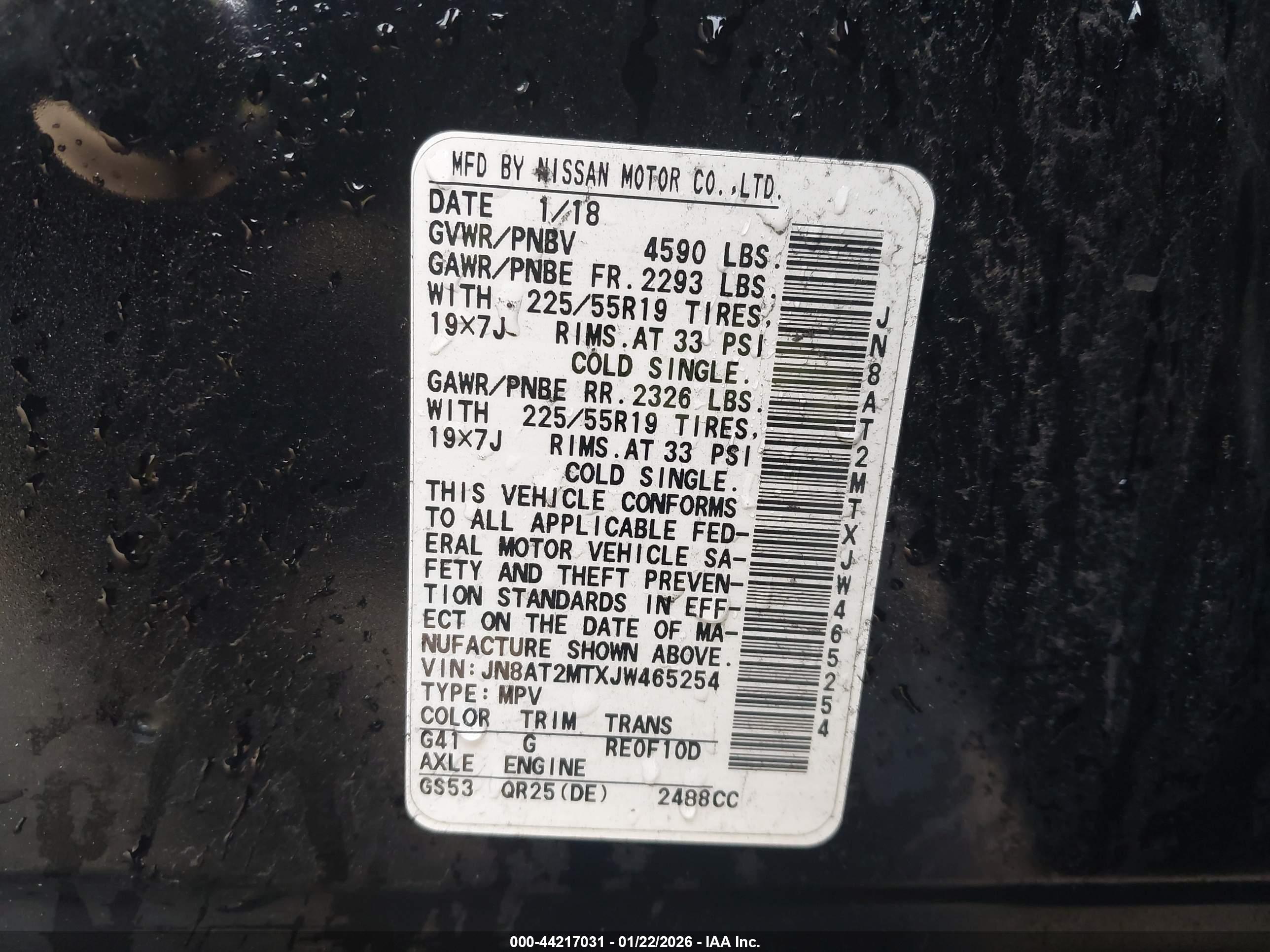 NISSAN ROGUE image 9