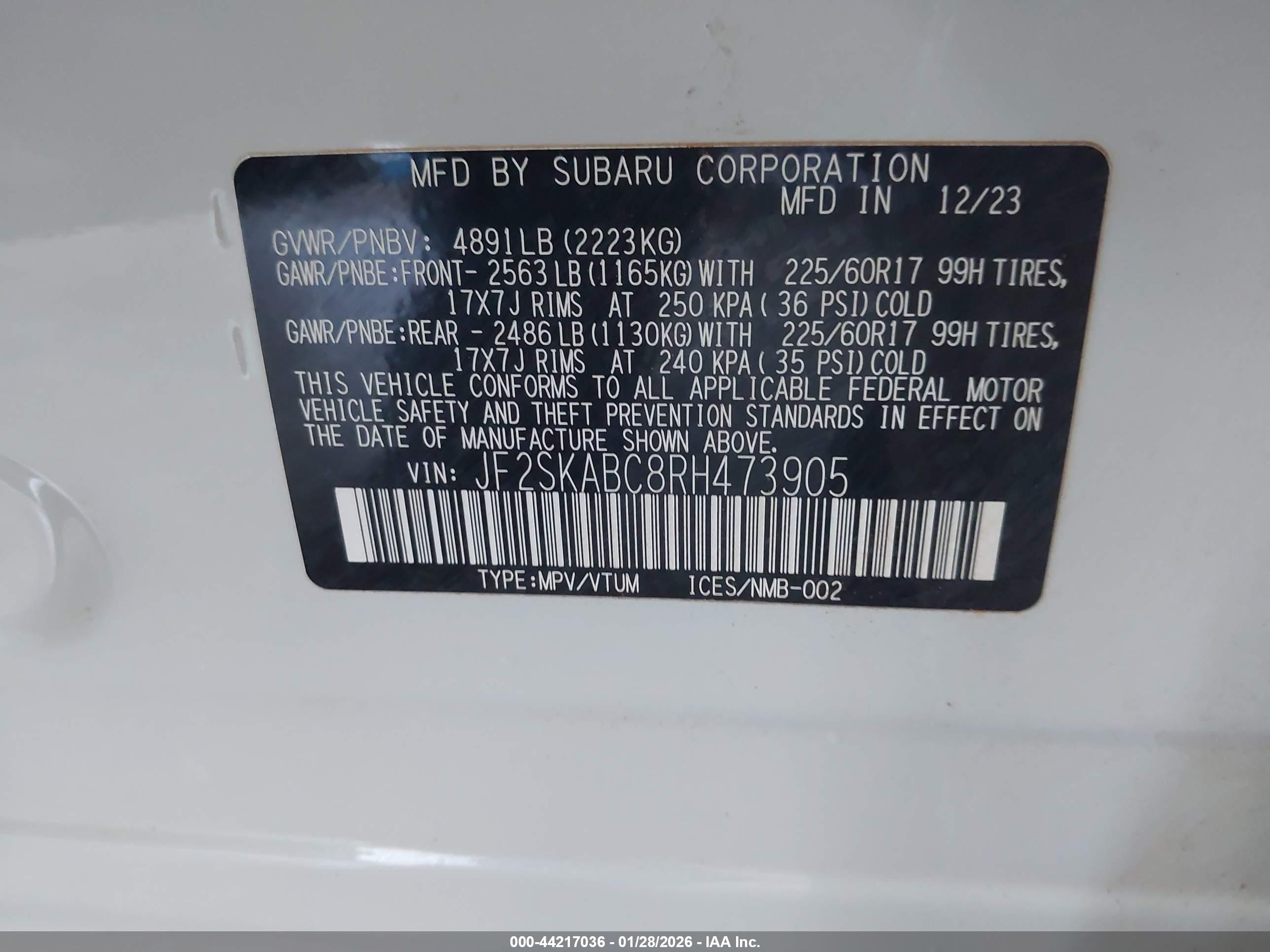 SUBARU FORESTER image 9